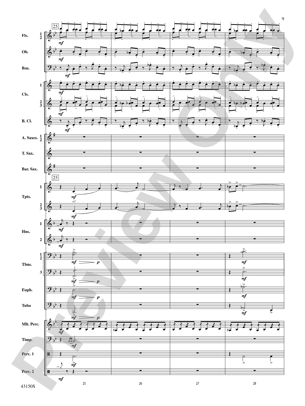 Drive!: Concert Band Conductor Score & Parts