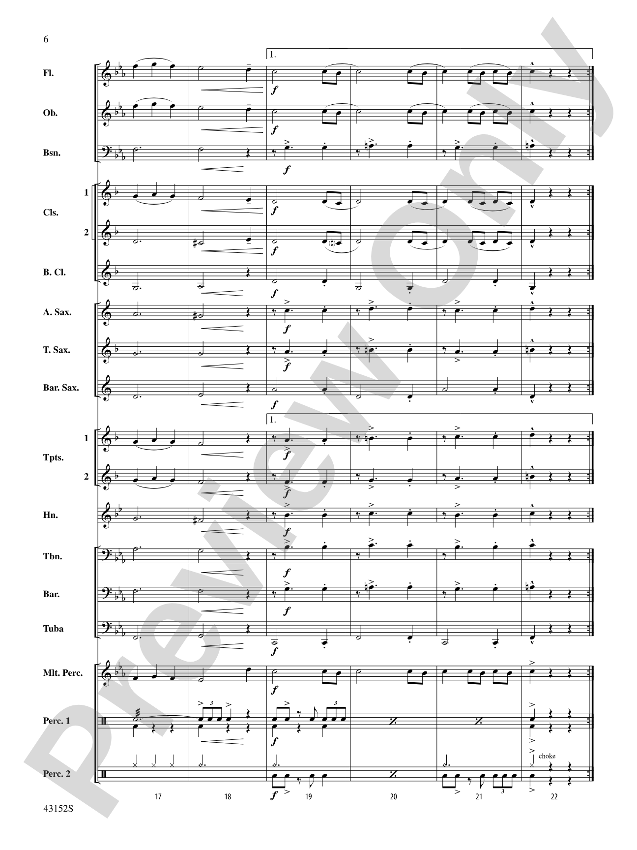 The Kings of Swing: Concert Band Conductor Score & Parts