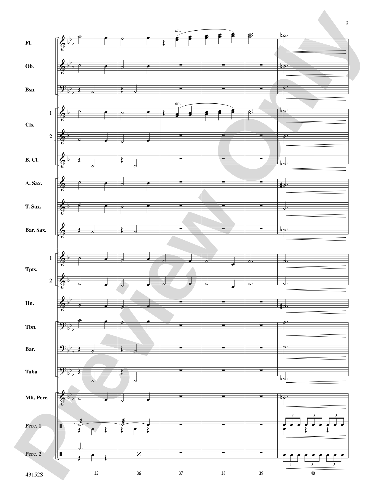 The Kings of Swing: Concert Band Conductor Score & Parts