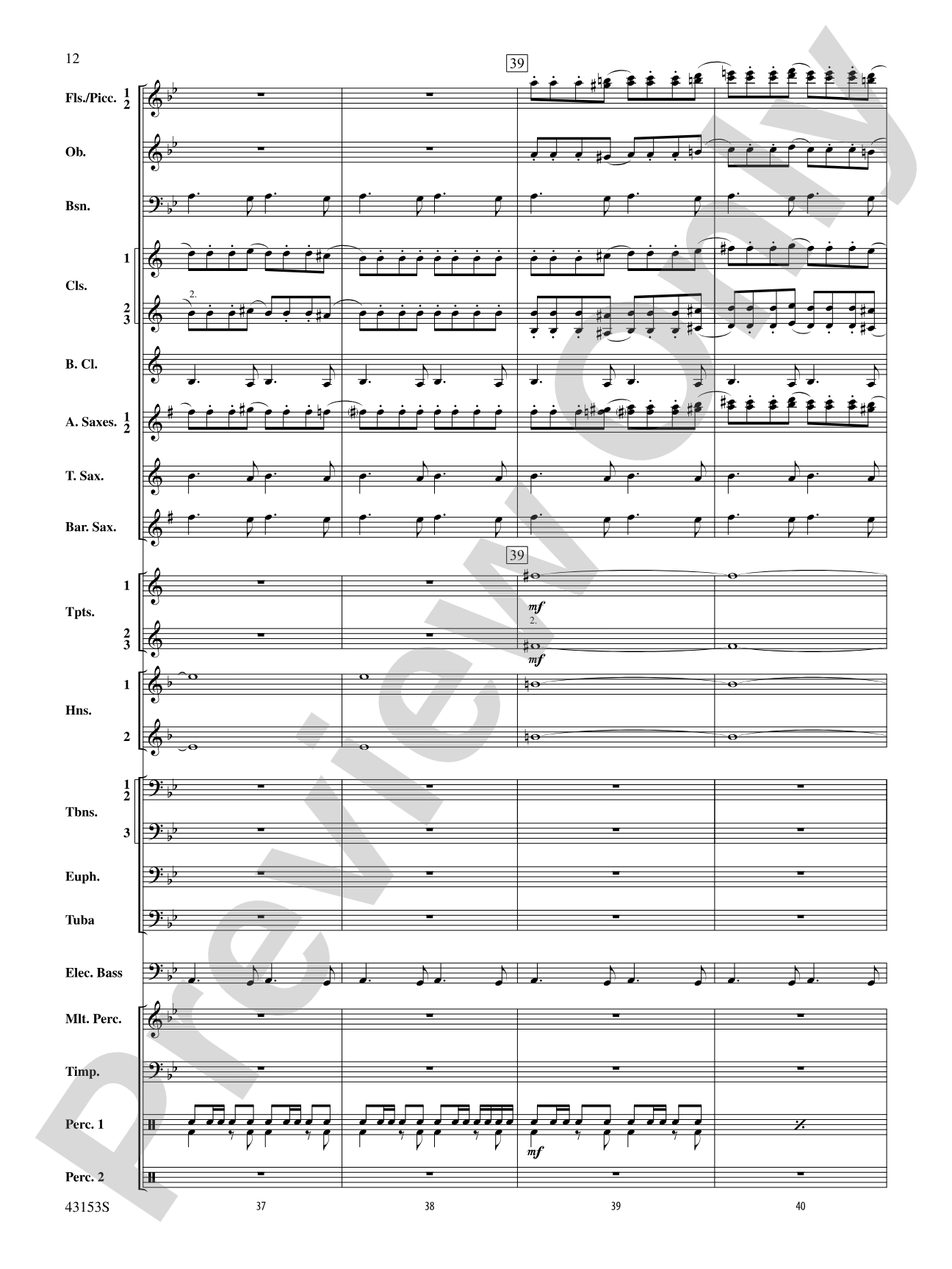 A Mad Russian's Christmas: Concert Band Conductor Score & Parts