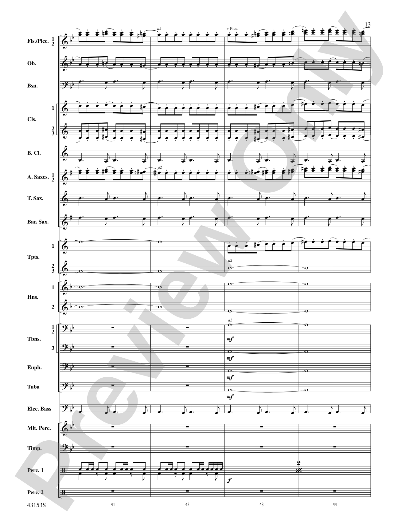 A Mad Russian's Christmas: Concert Band Conductor Score & Parts