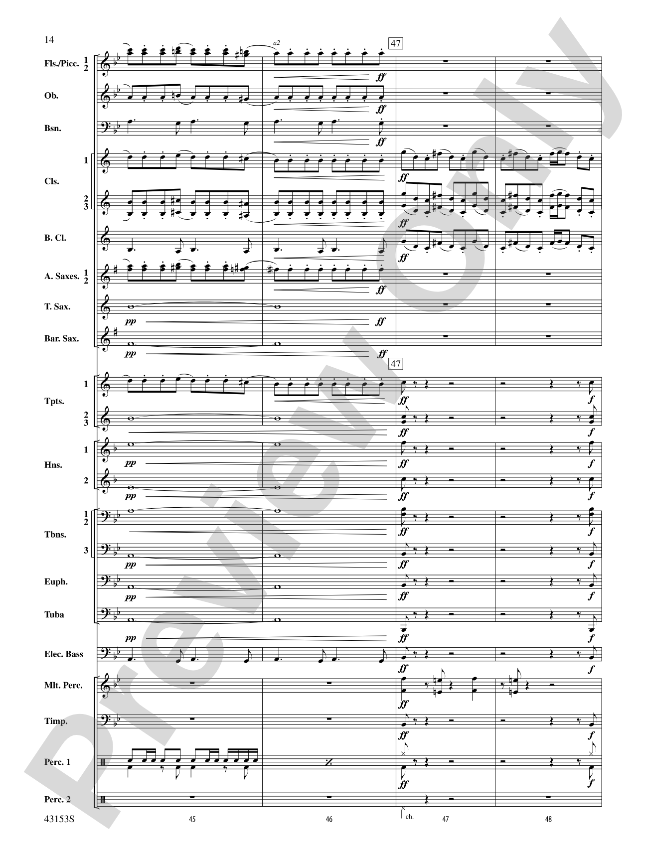 A Mad Russian's Christmas: Concert Band Conductor Score & Parts