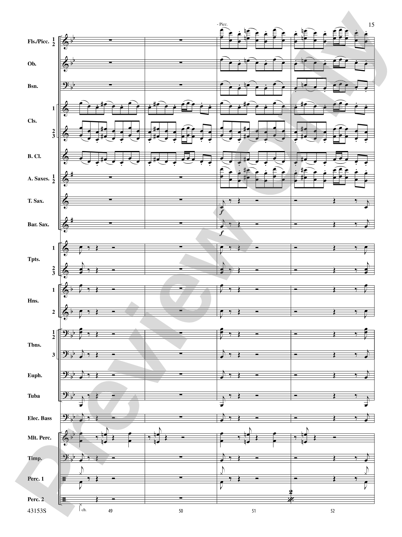 A Mad Russian's Christmas: Concert Band Conductor Score & Parts