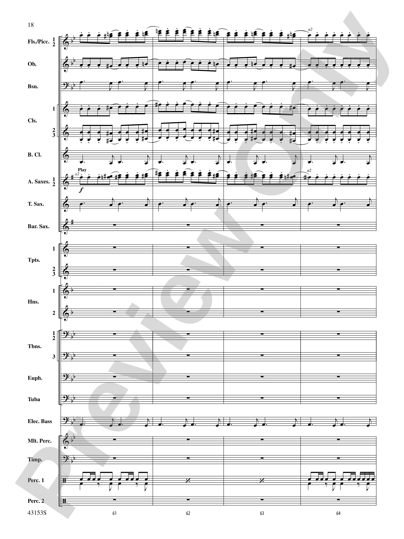 A Mad Russian's Christmas: Concert Band Conductor Score & Parts