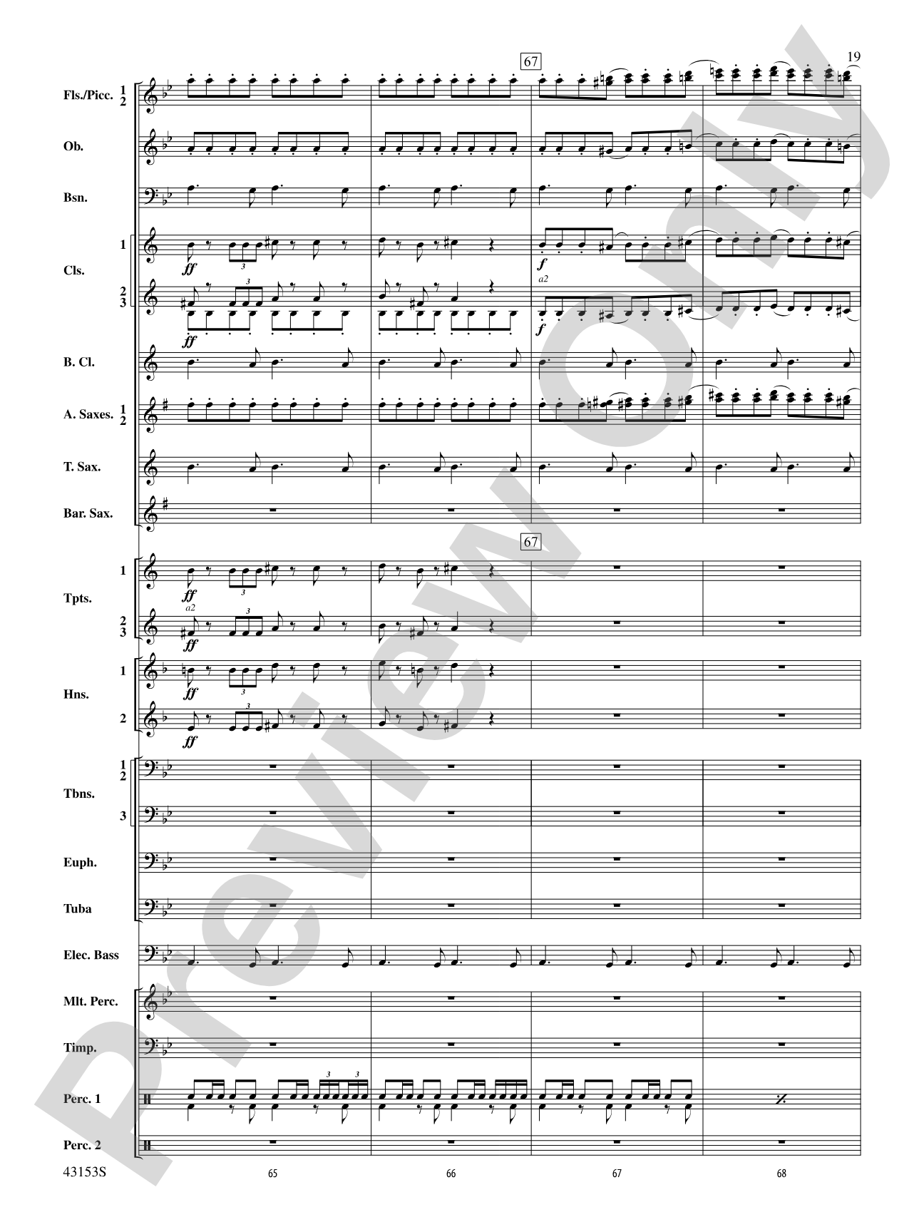 A Mad Russian's Christmas: Concert Band Conductor Score & Parts