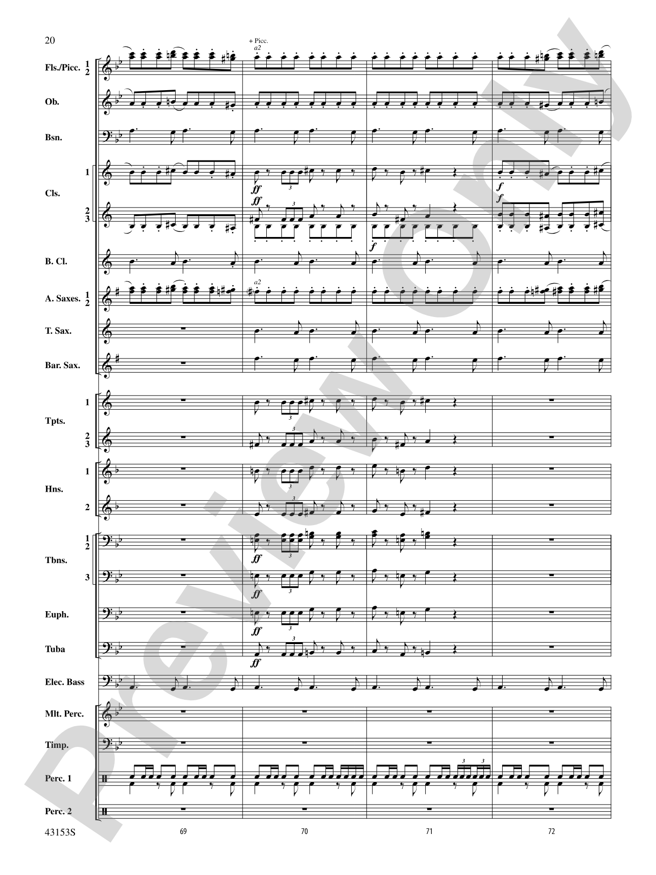 A Mad Russian's Christmas: Concert Band Conductor Score & Parts