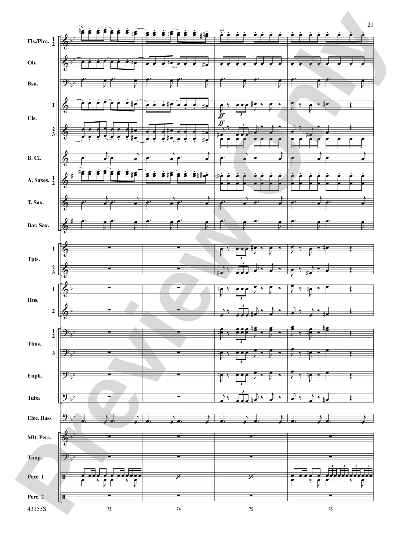 A Mad Russian's Christmas: Concert Band Conductor Score & Parts