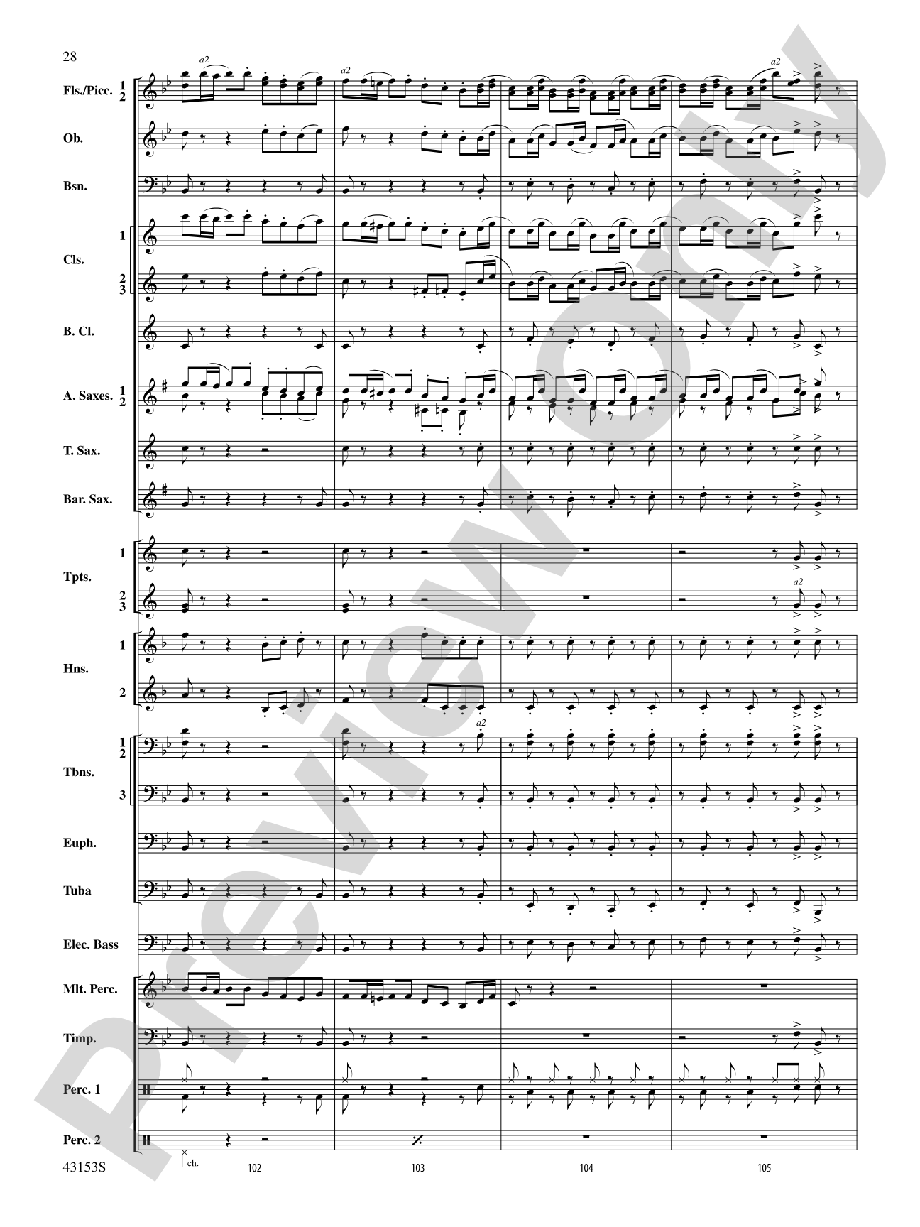 A Mad Russian's Christmas: Concert Band Conductor Score & Parts