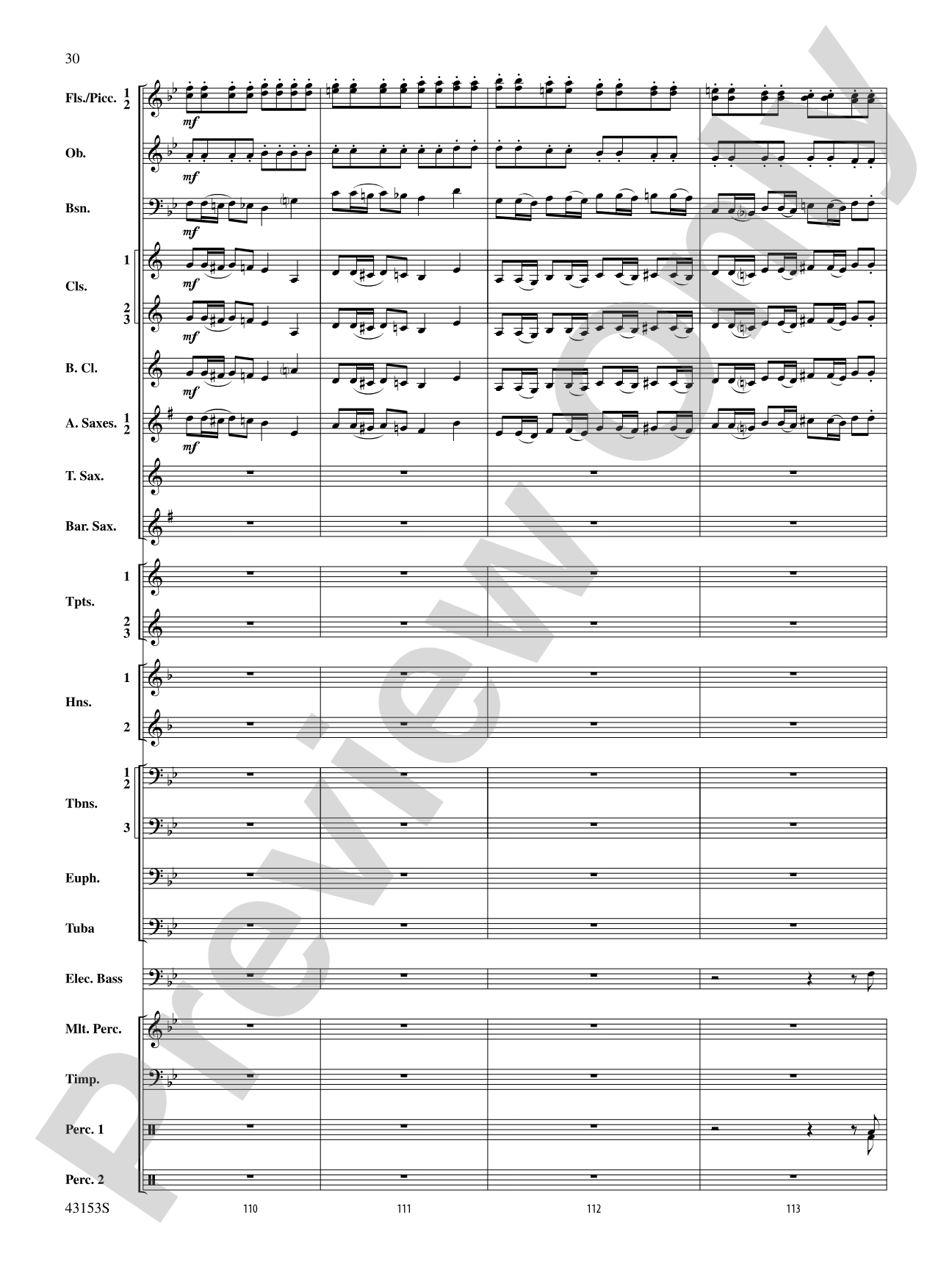 A Mad Russian's Christmas: Concert Band Conductor Score & Parts