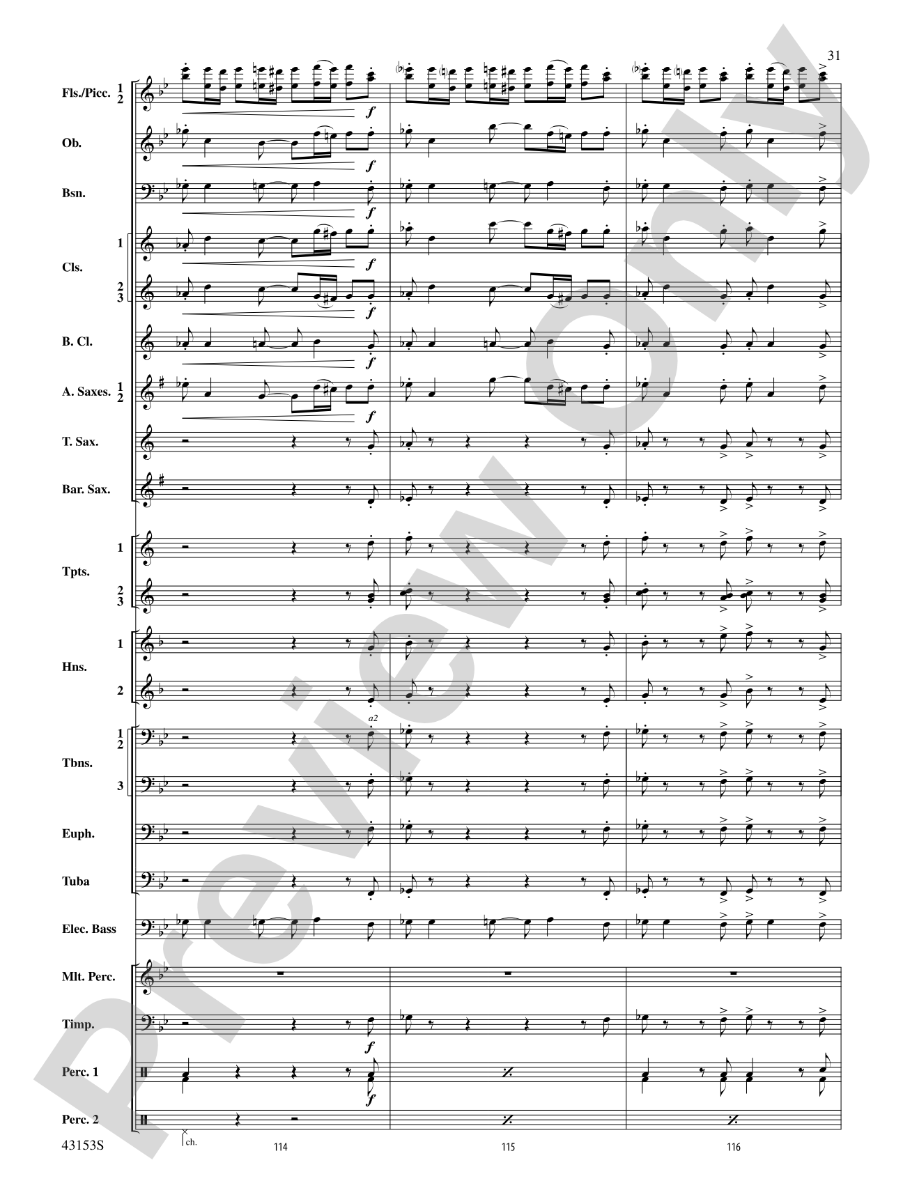A Mad Russian's Christmas: Concert Band Conductor Score & Parts