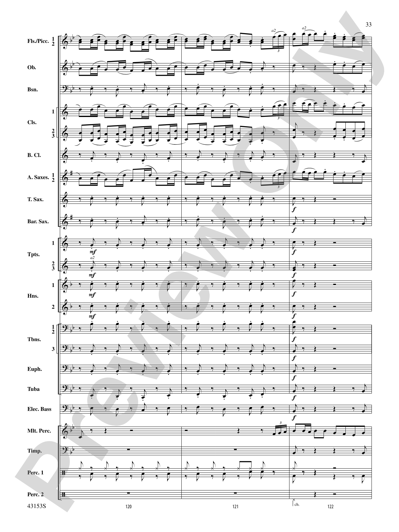 A Mad Russian's Christmas: Concert Band Conductor Score & Parts
