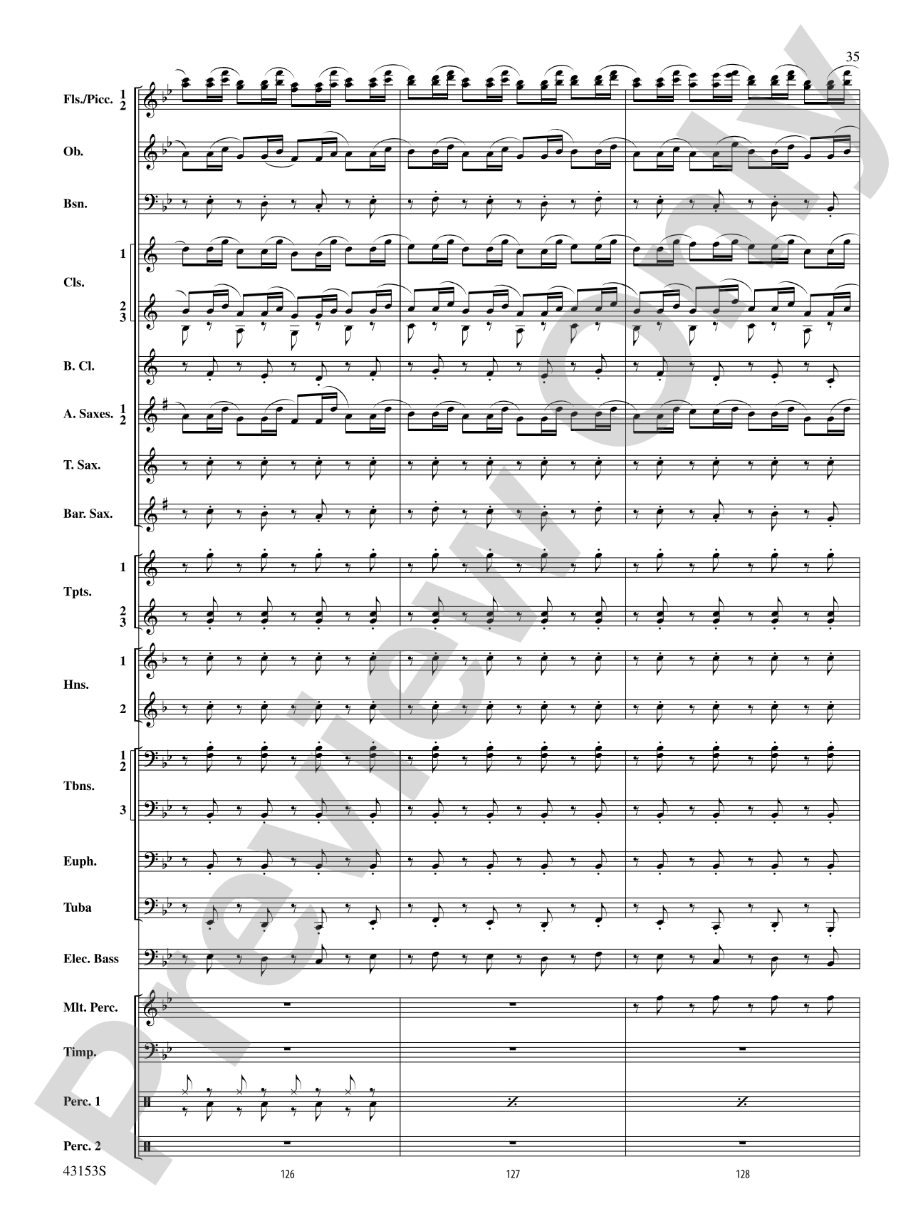 A Mad Russian's Christmas: Concert Band Conductor Score & Parts