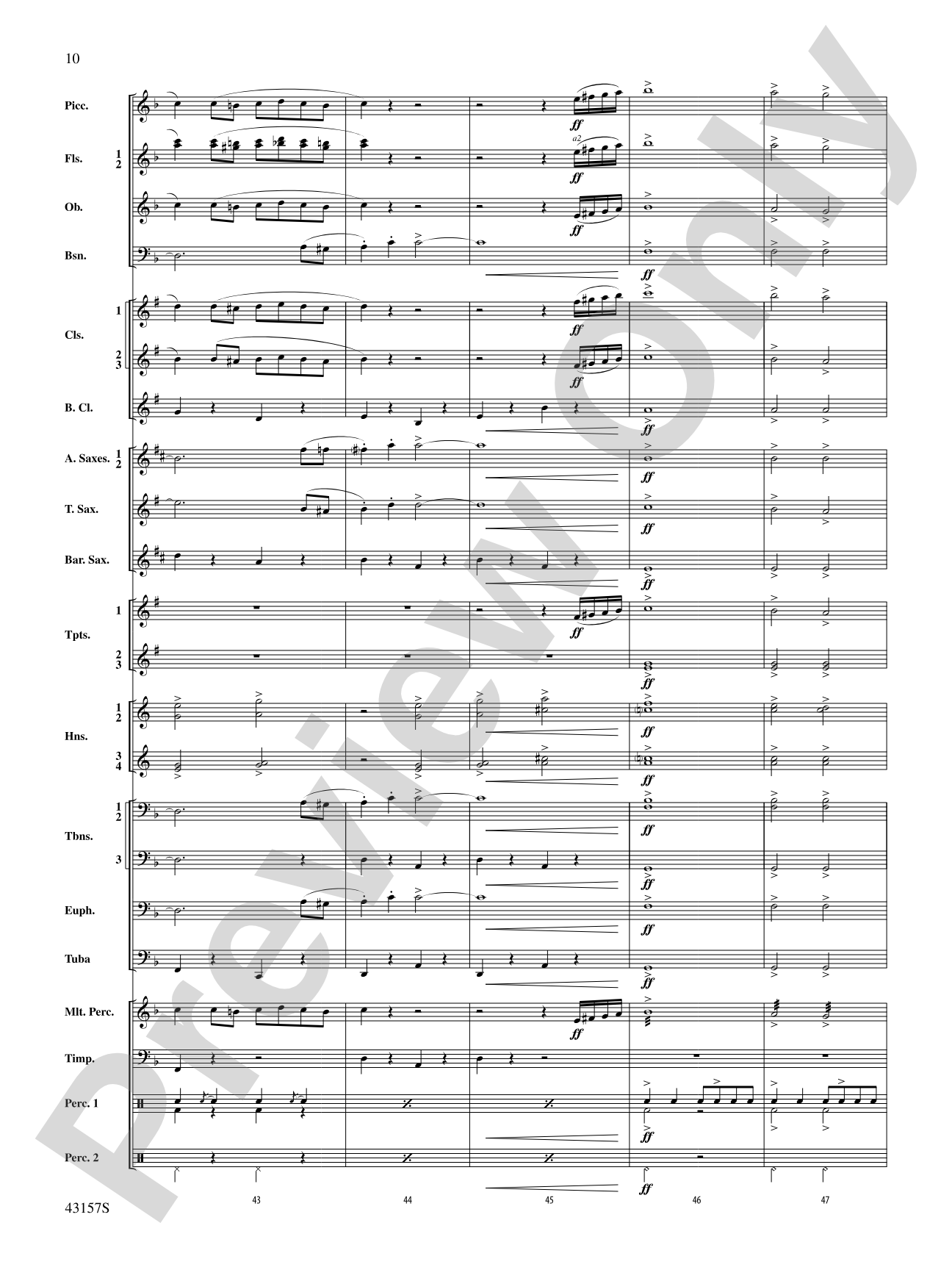 Gershwin by George!: Concert Band Conductor Score & Parts