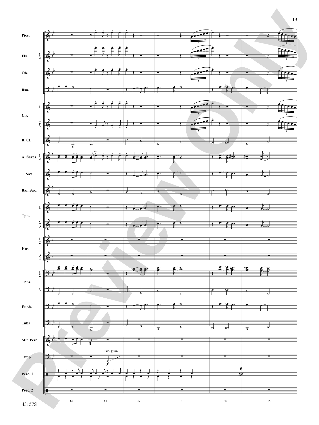 Gershwin by George!: Concert Band Conductor Score & Parts