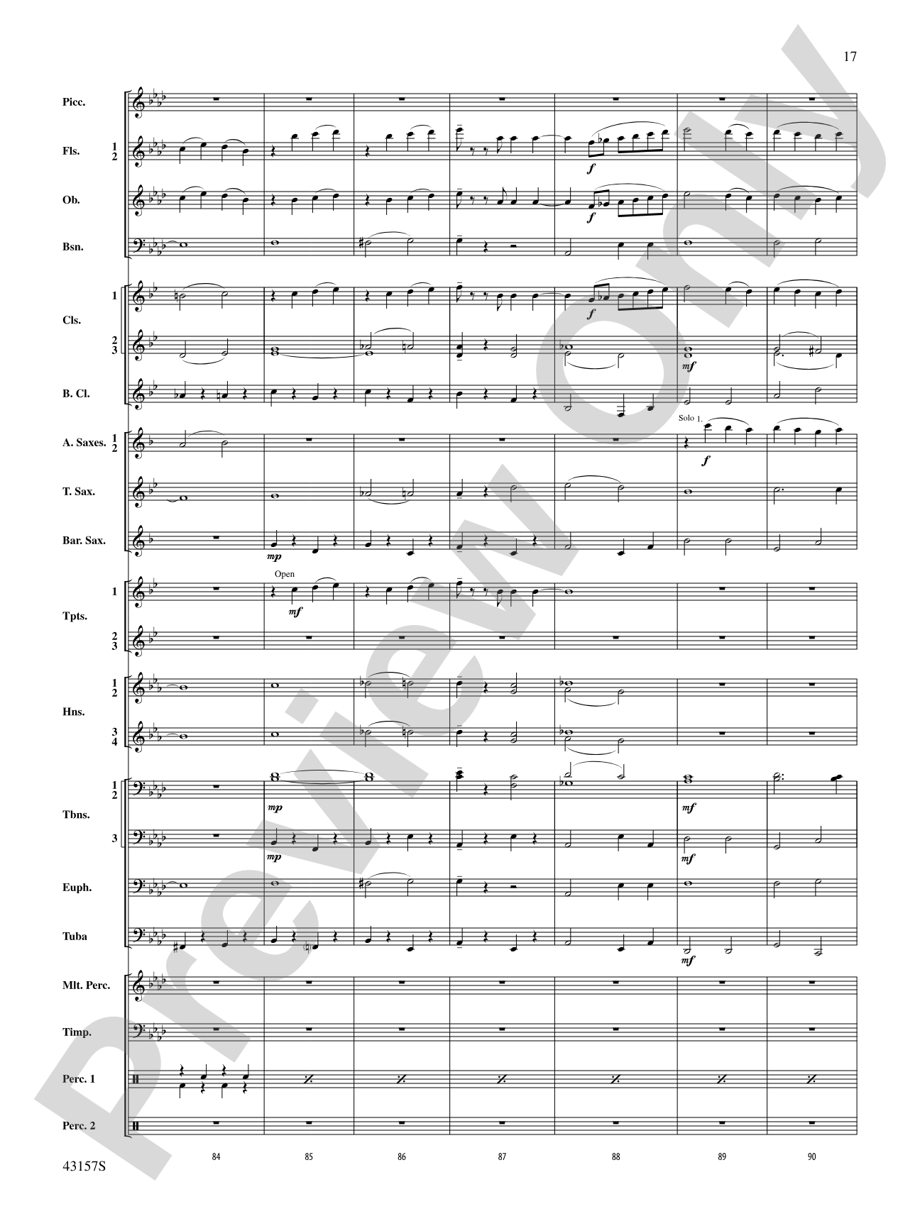 Gershwin by George!: Concert Band Conductor Score & Parts