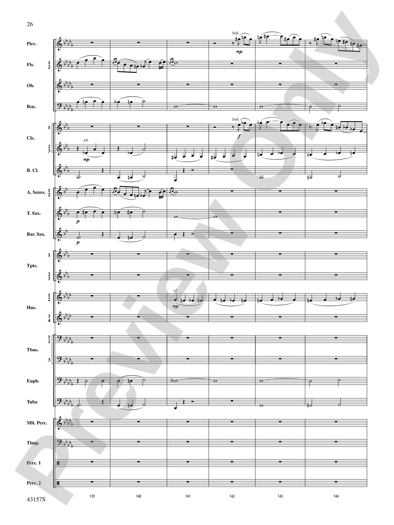 Gershwin by George!: Concert Band Conductor Score & Parts