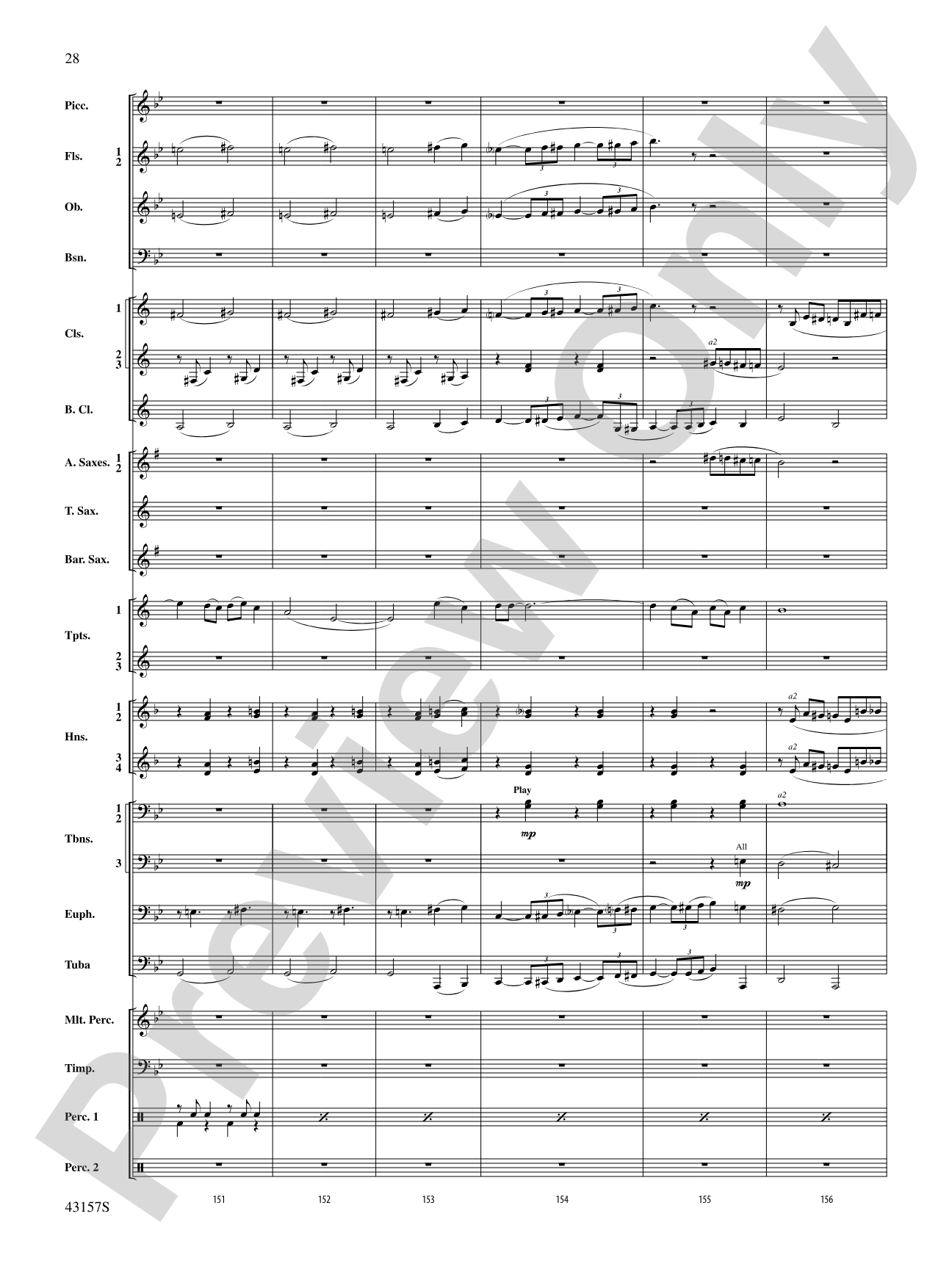 Gershwin by George!: Concert Band Conductor Score & Parts