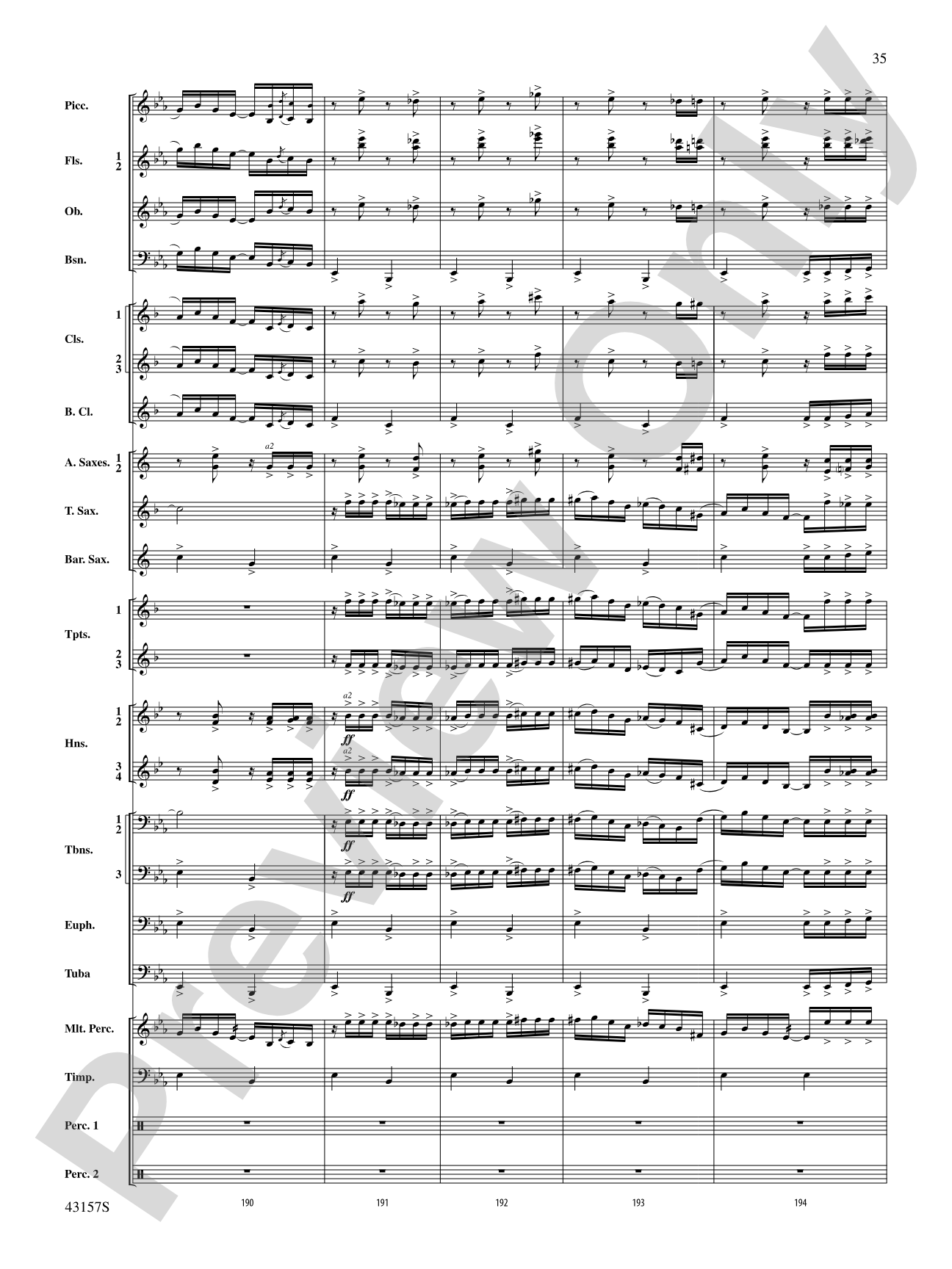 Gershwin by George!: Concert Band Conductor Score & Parts