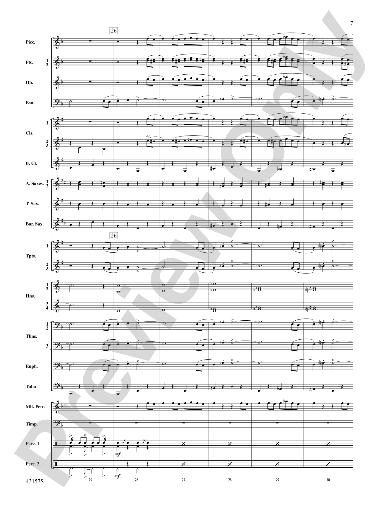 Gershwin by George!: Concert Band Conductor Score & Parts