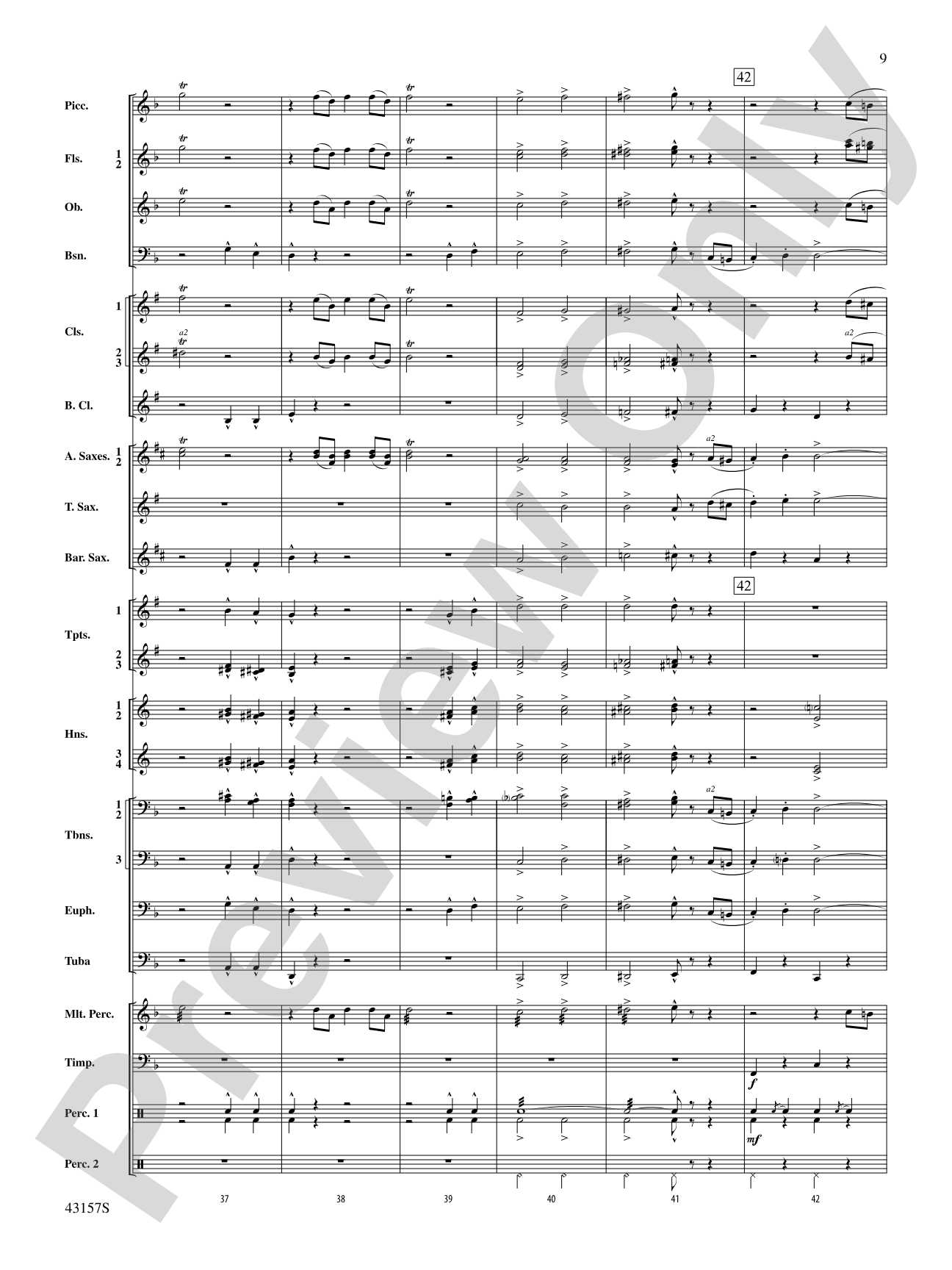 Gershwin by George!: Concert Band Conductor Score & Parts