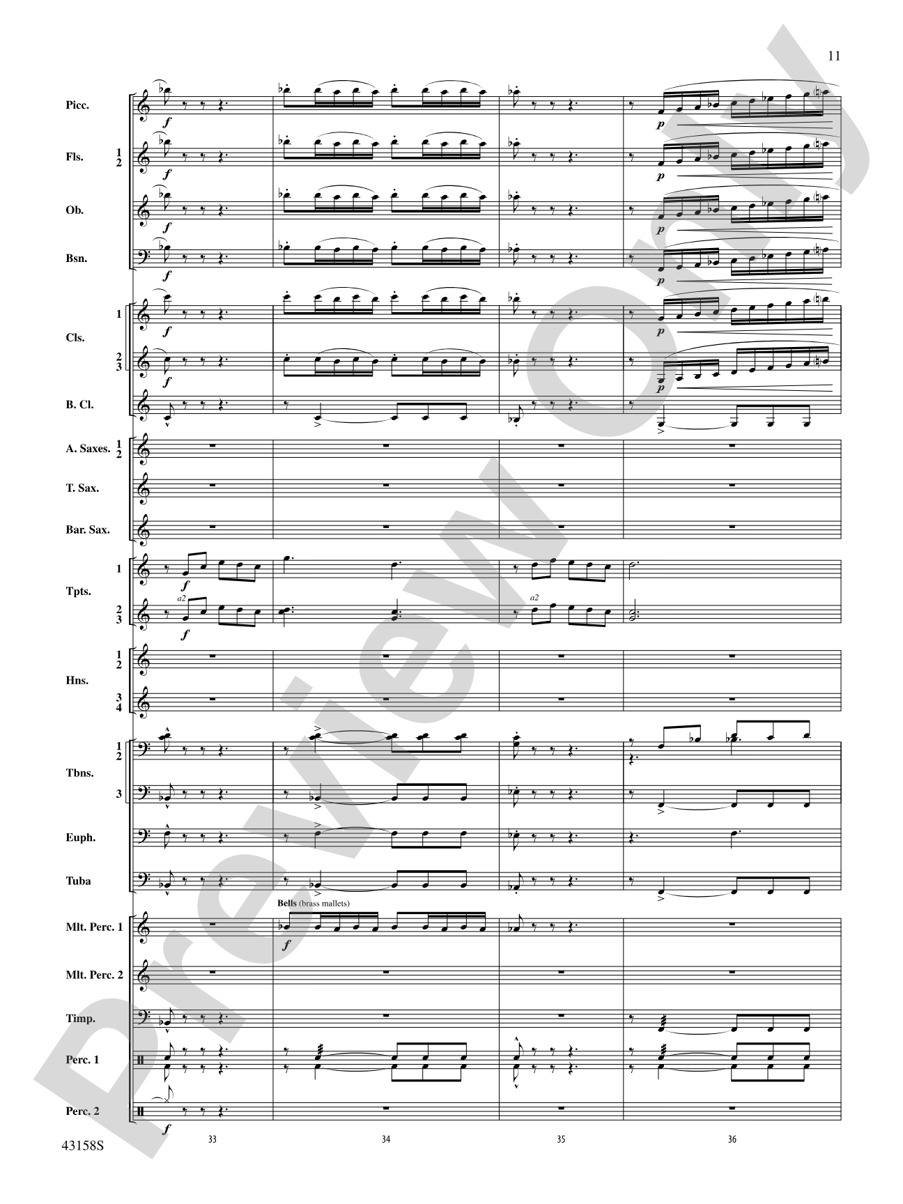 On the Third Day: Concert Band Conductor Score & Parts