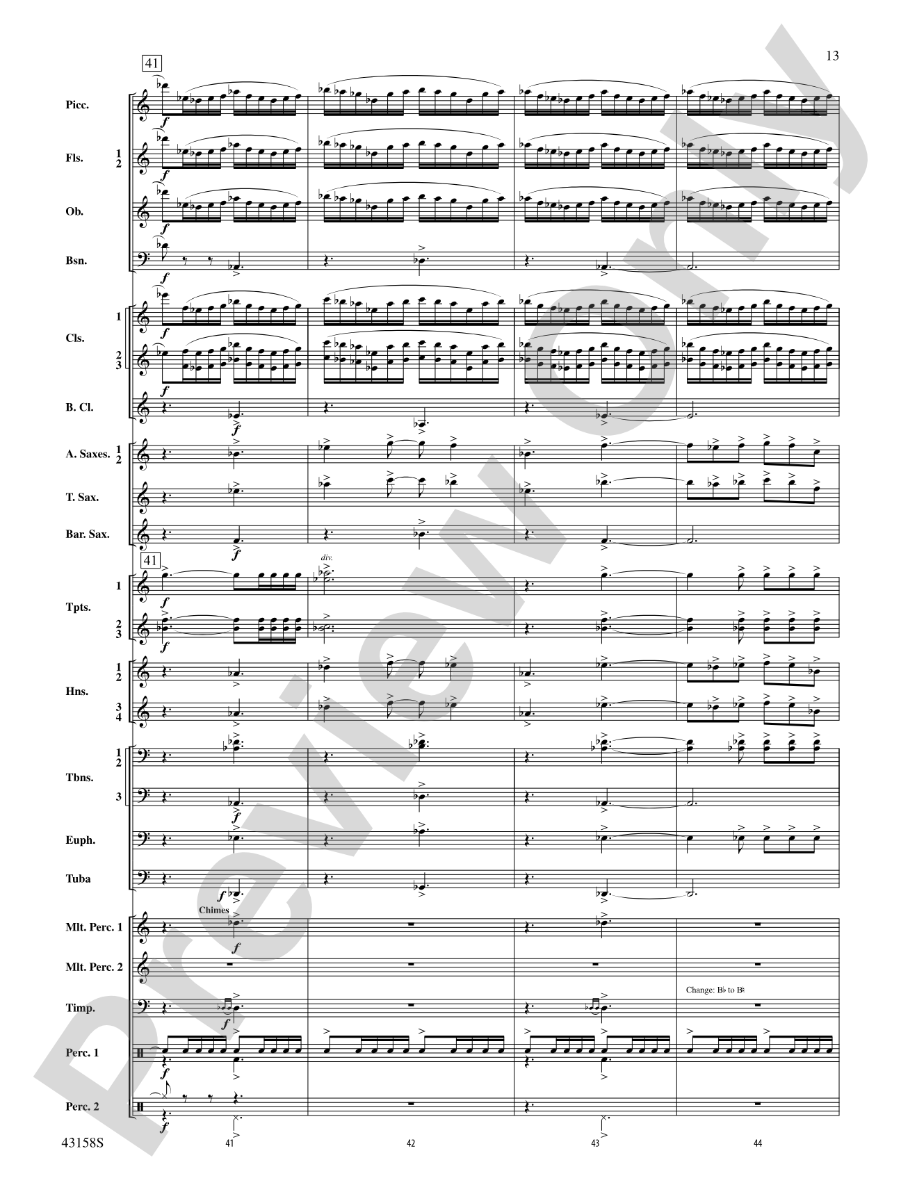 On the Third Day: Concert Band Conductor Score & Parts