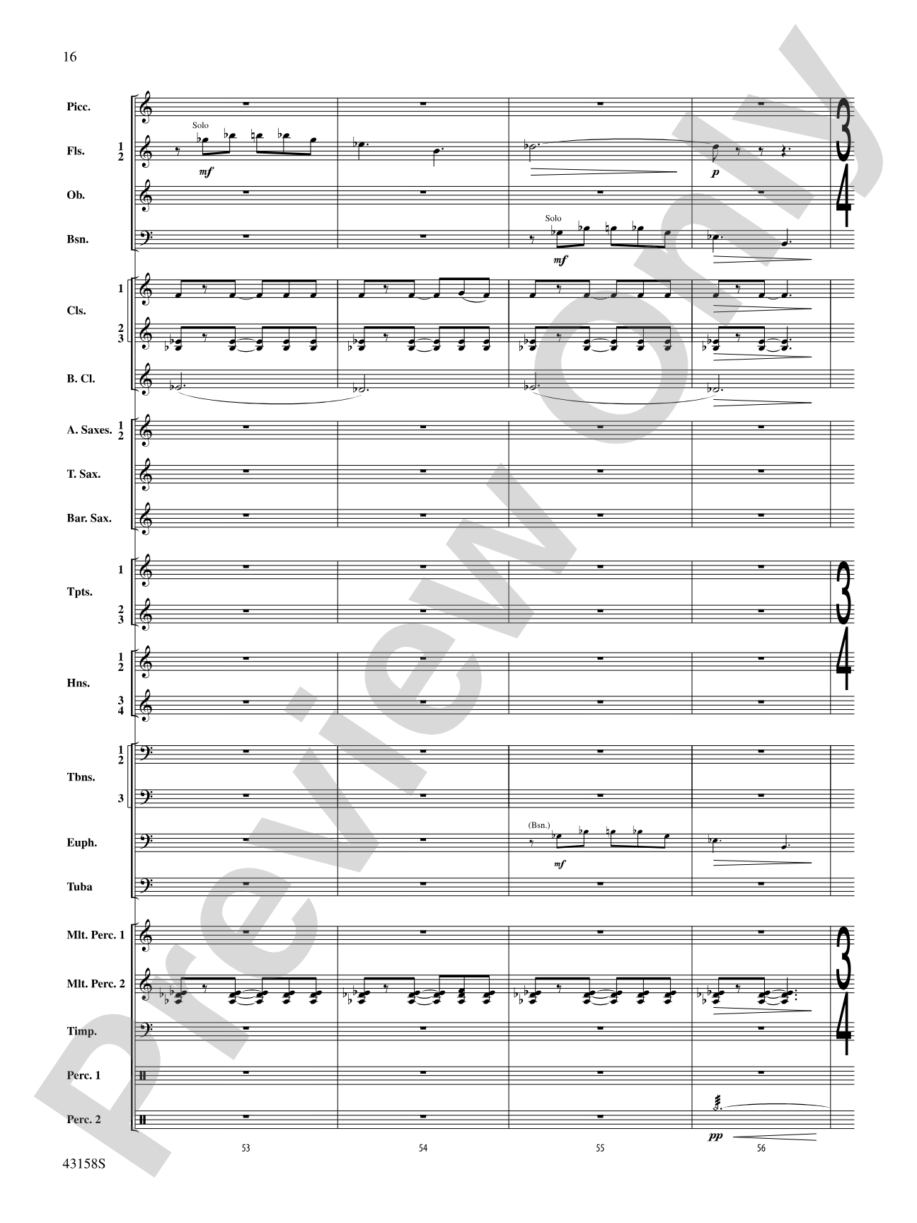 On the Third Day: Concert Band Conductor Score & Parts