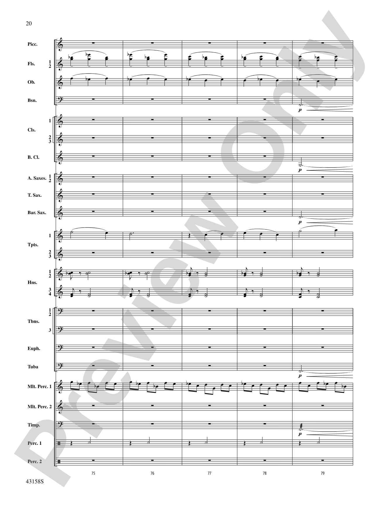 On the Third Day: Concert Band Conductor Score & Parts
