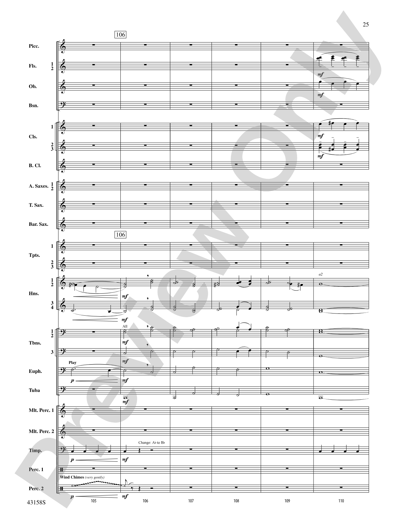 On the Third Day: Concert Band Conductor Score & Parts