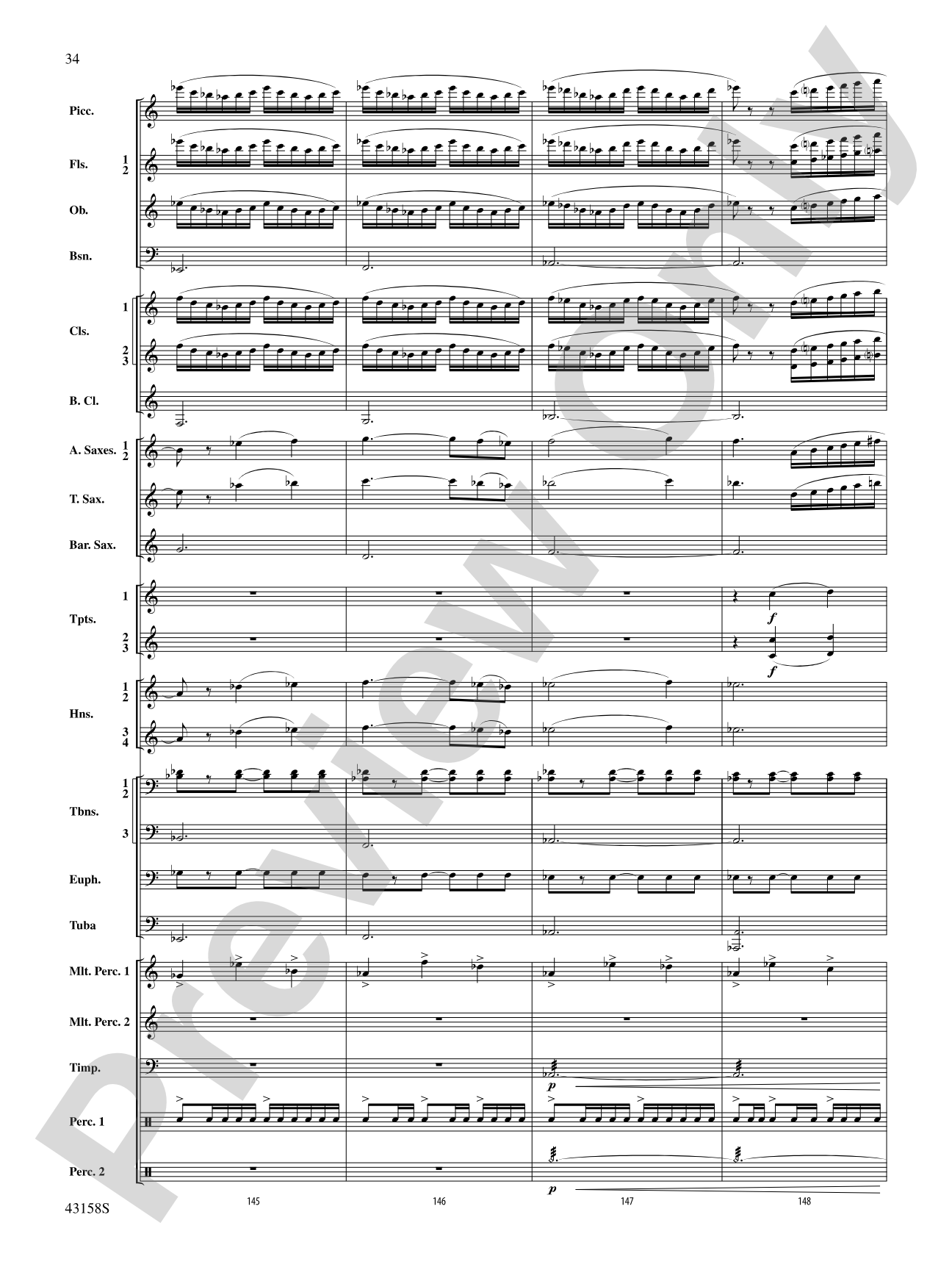 On the Third Day: Concert Band Conductor Score & Parts