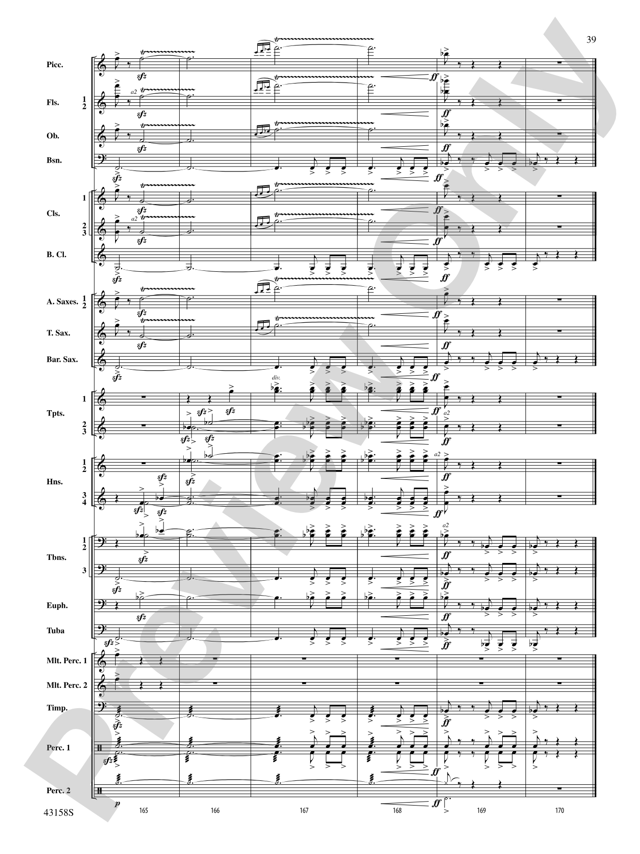 On the Third Day: Concert Band Conductor Score & Parts