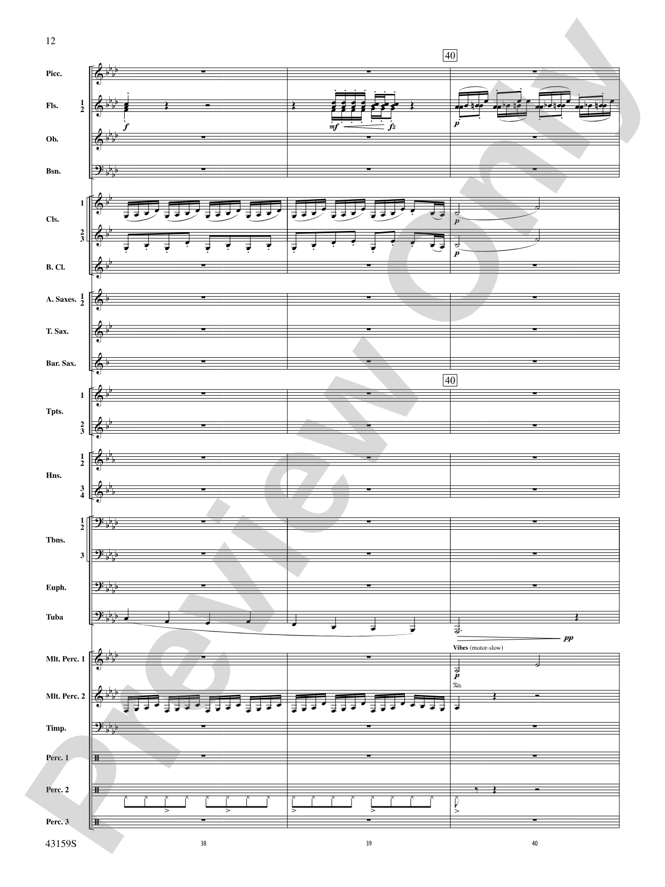 Panopticon Rising: Concert Band Conductor Score & Parts