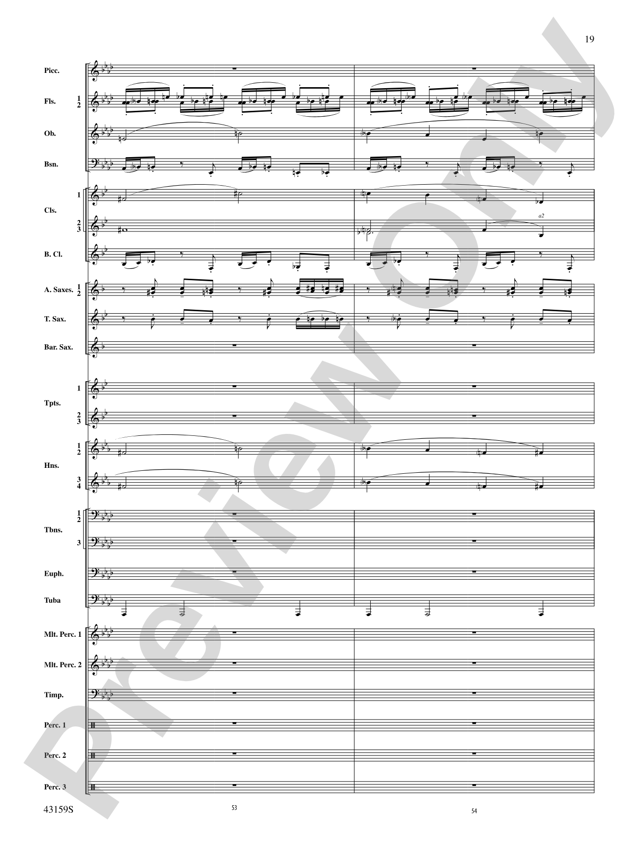 Panopticon Rising: Concert Band Conductor Score & Parts