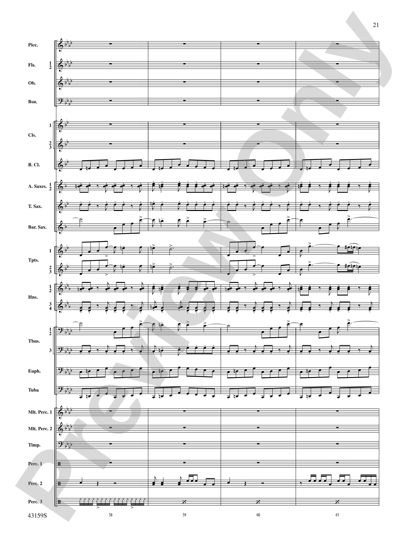 Panopticon Rising: Concert Band Conductor Score & Parts
