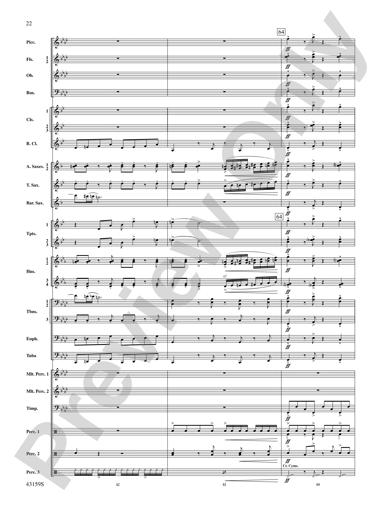 Panopticon Rising: Concert Band Conductor Score & Parts