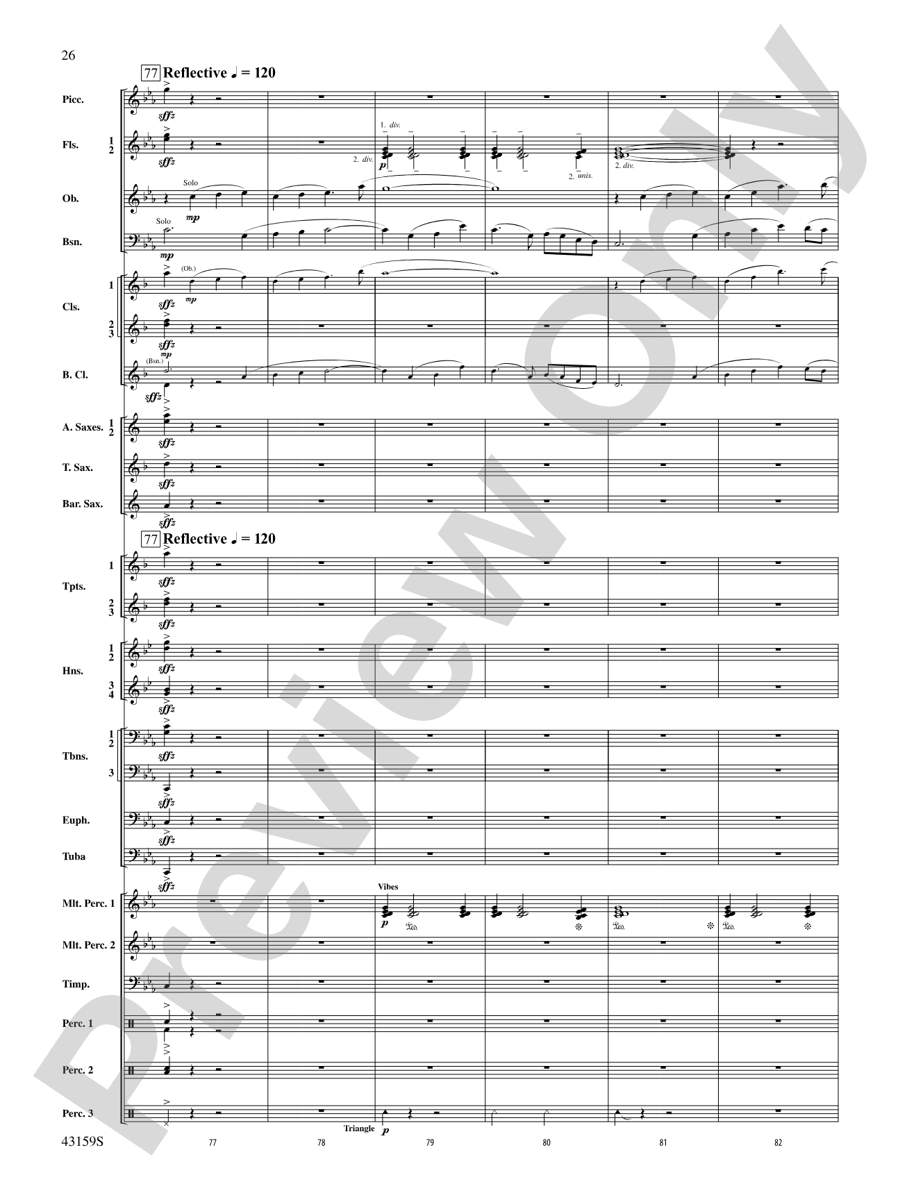 Panopticon Rising: Concert Band Conductor Score & Parts