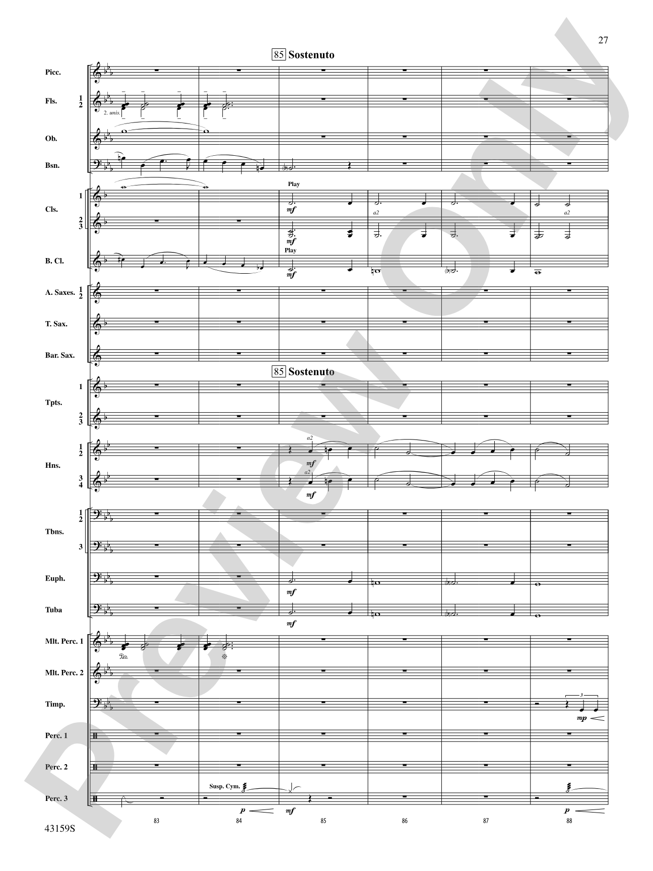 Panopticon Rising: Concert Band Conductor Score & Parts