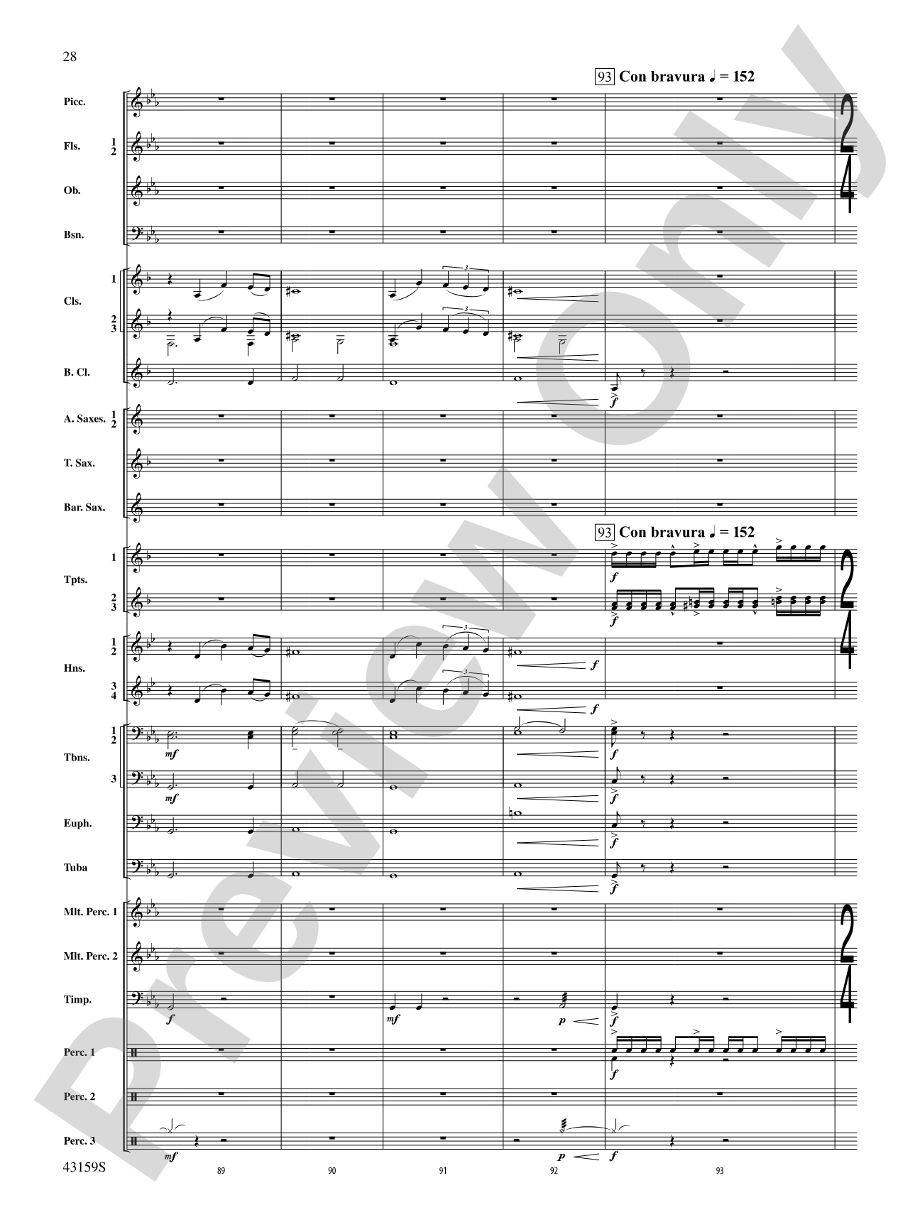 Panopticon Rising: Concert Band Conductor Score & Parts
