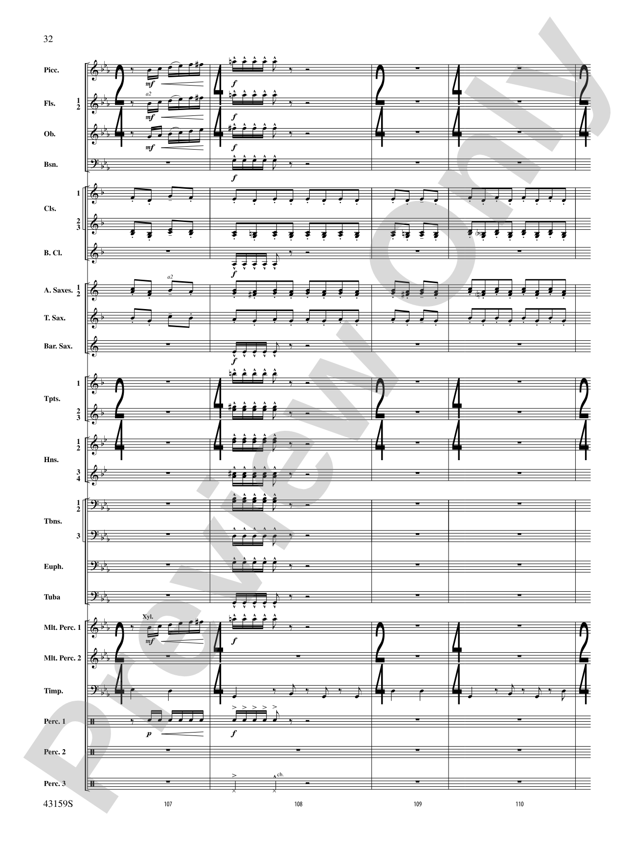 Panopticon Rising: Concert Band Conductor Score & Parts