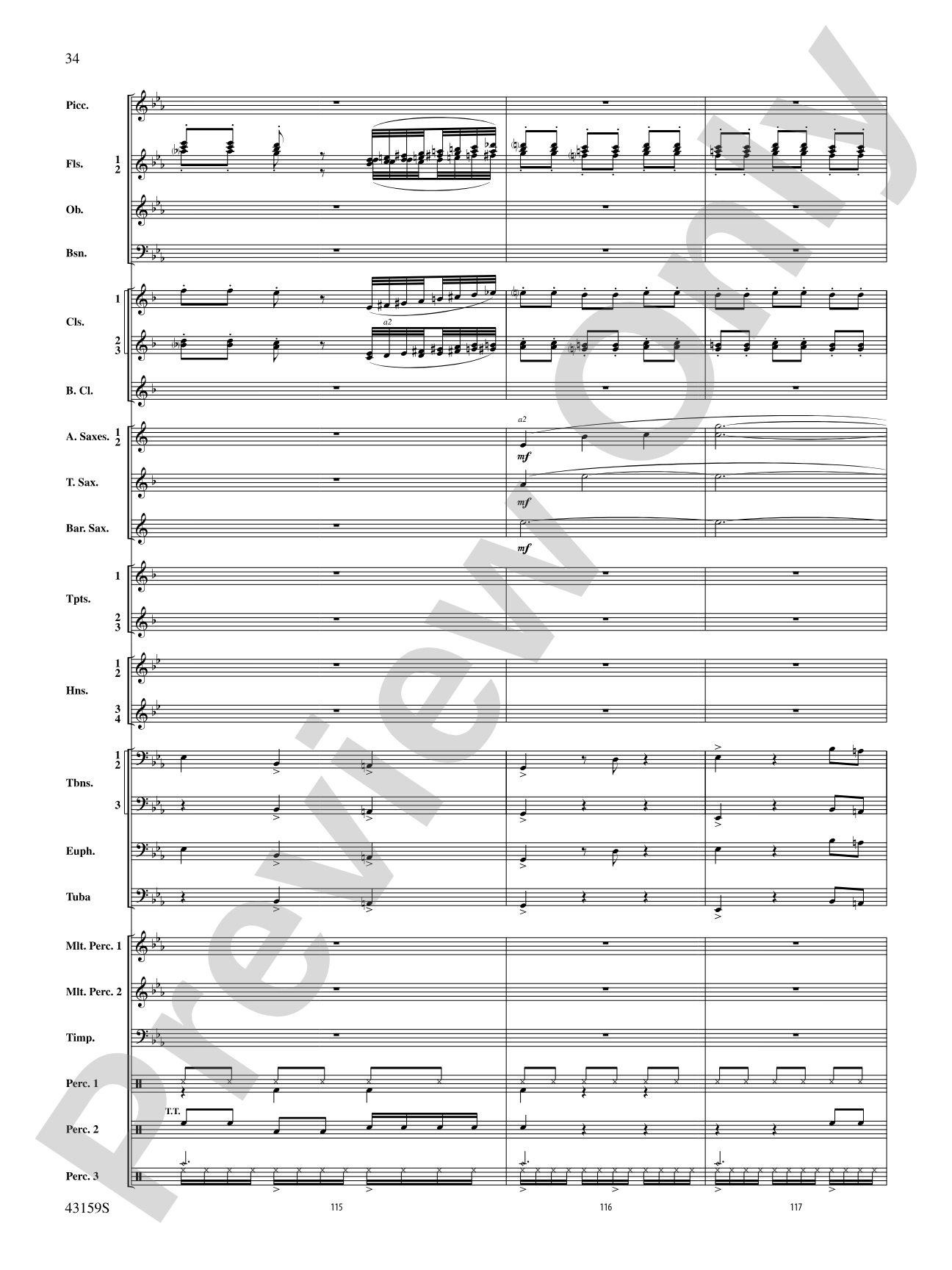 Panopticon Rising: Concert Band Conductor Score & Parts
