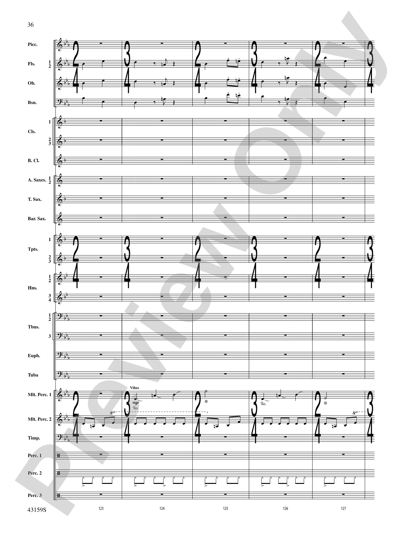 Panopticon Rising: Concert Band Conductor Score & Parts