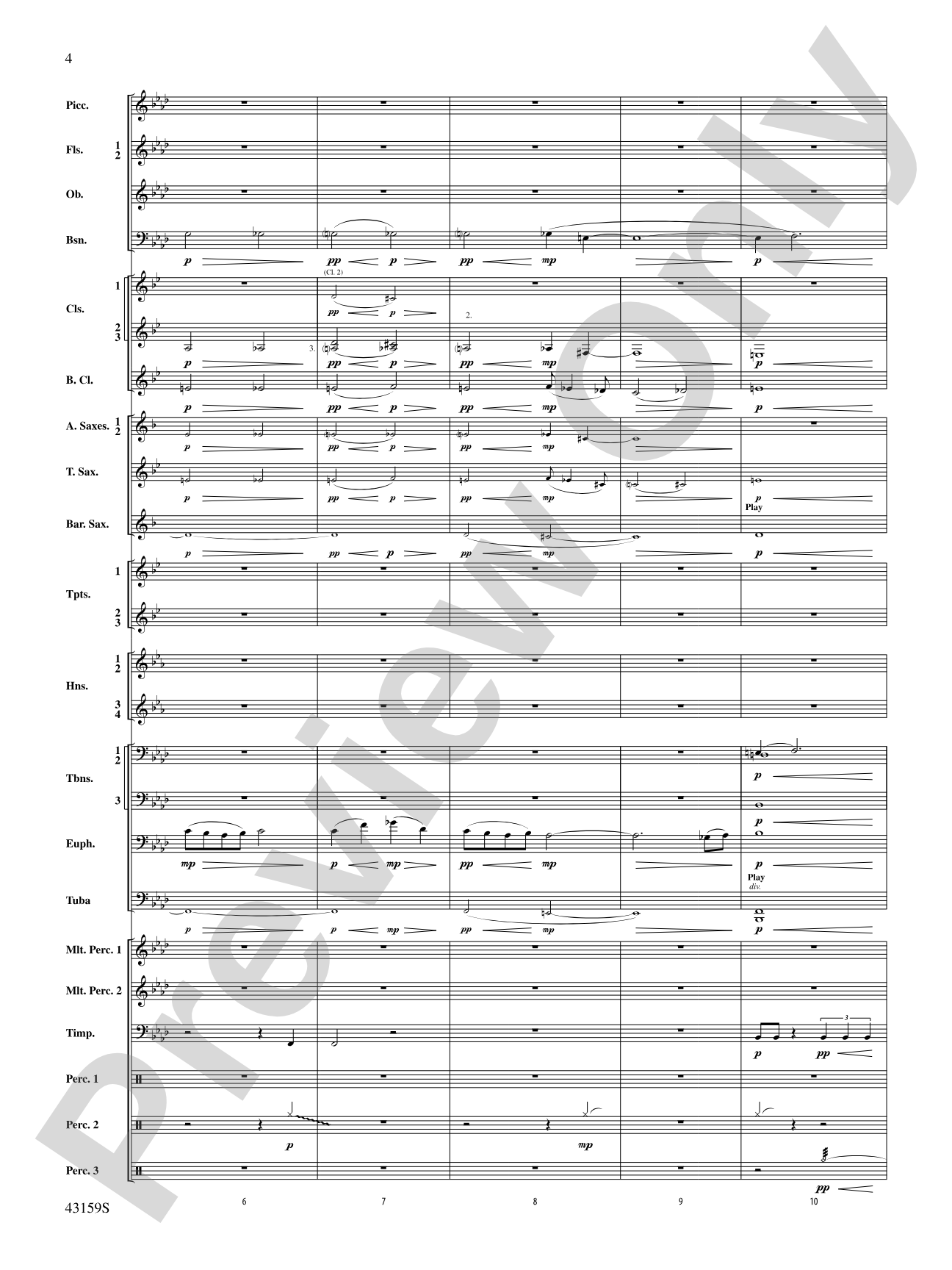 Panopticon Rising: Concert Band Conductor Score & Parts