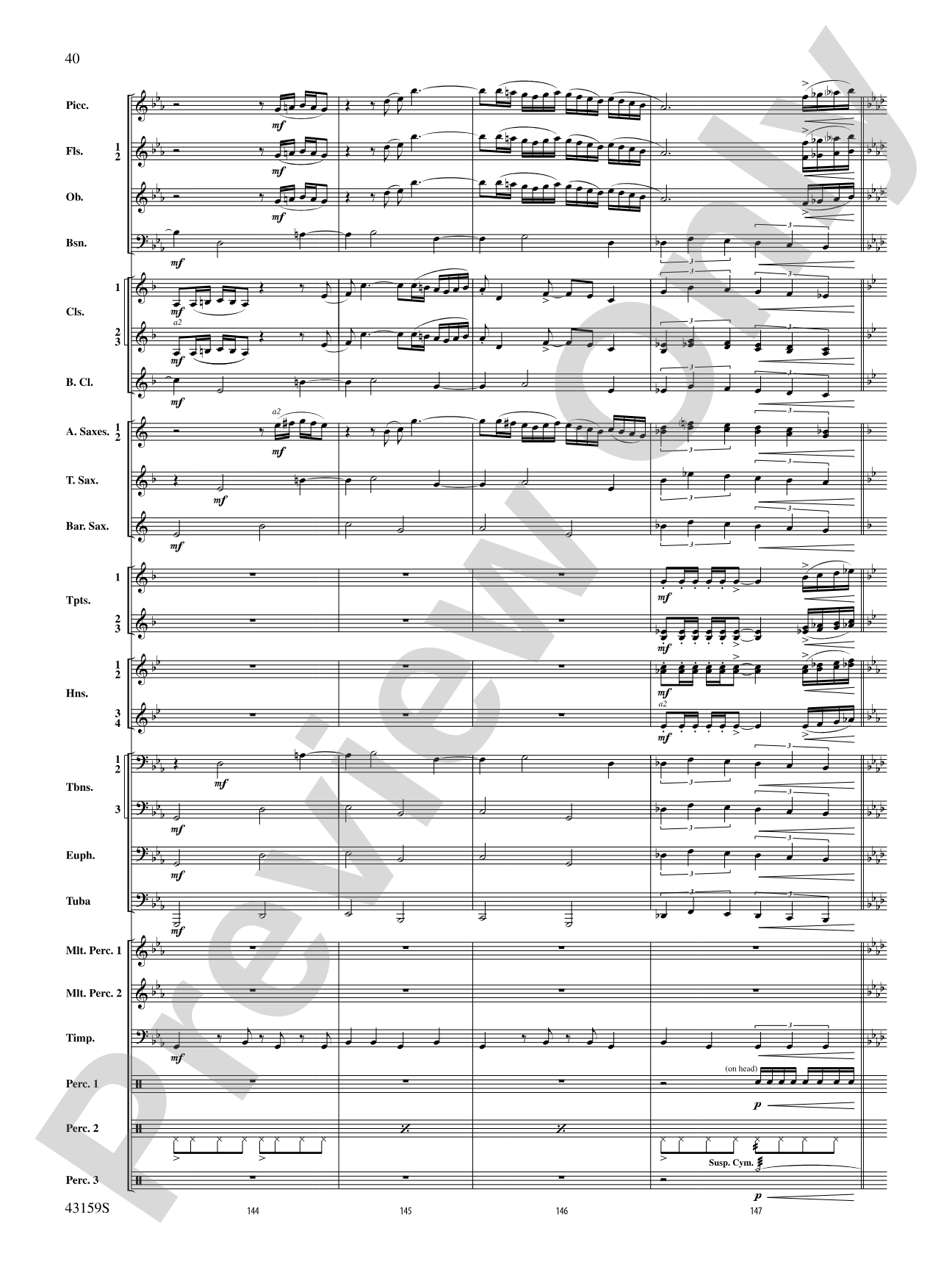 Panopticon Rising: Concert Band Conductor Score & Parts