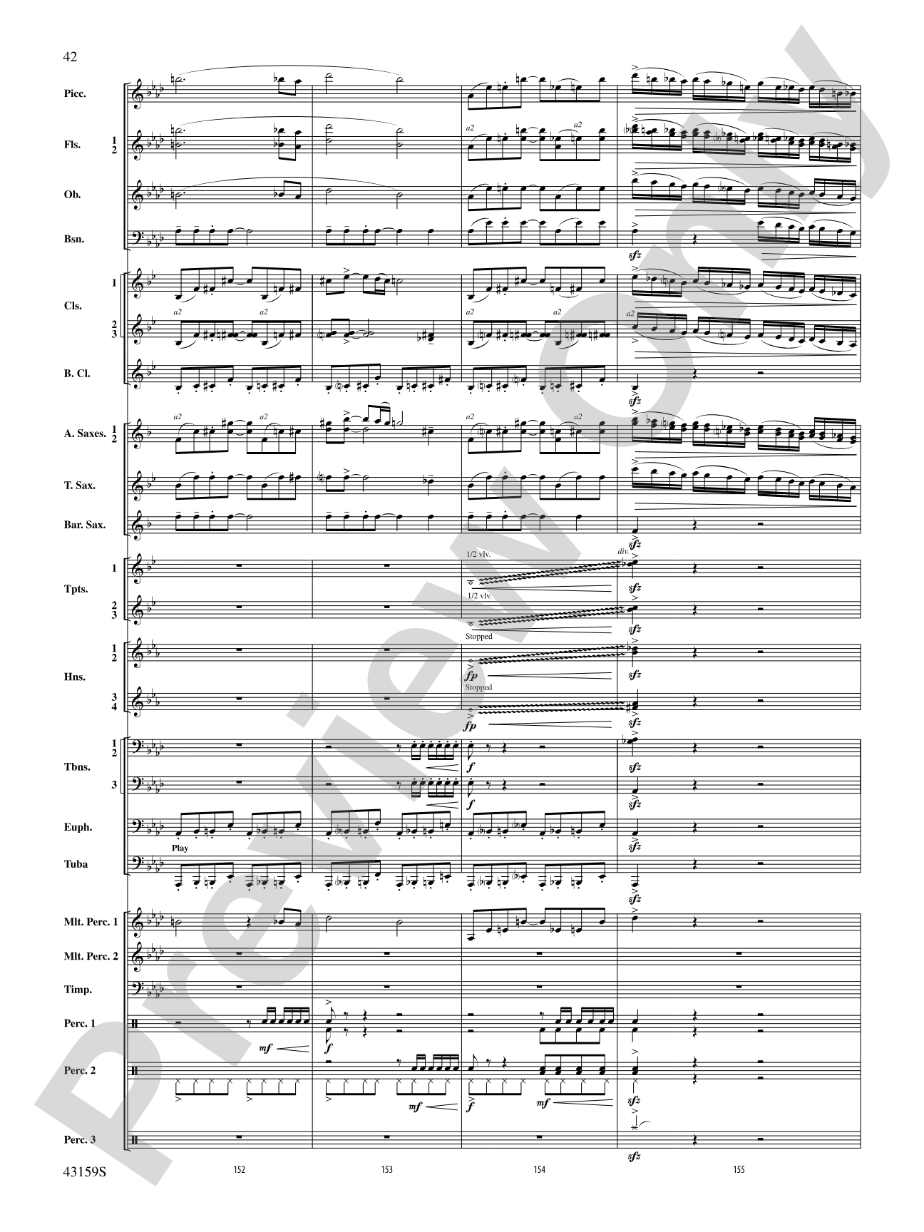 Panopticon Rising: Concert Band Conductor Score & Parts