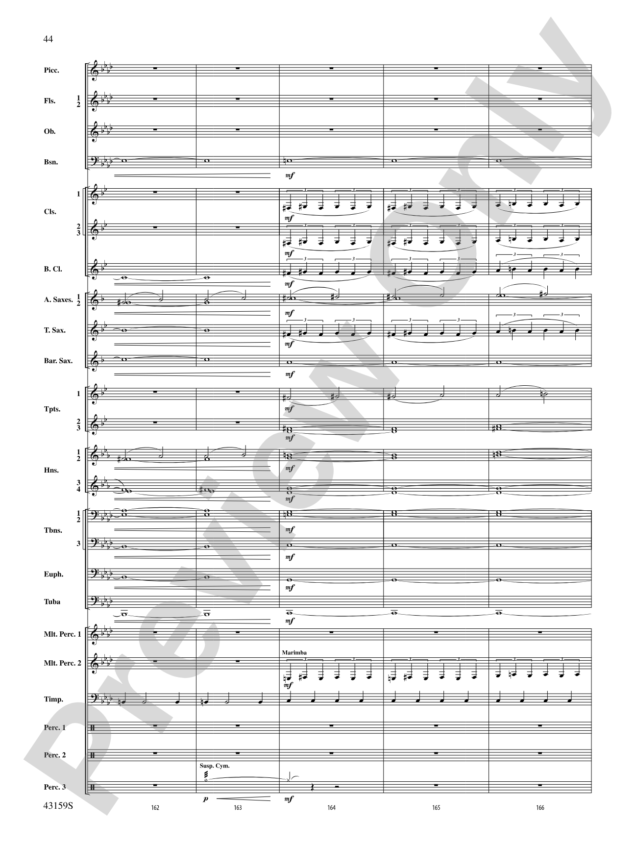 Panopticon Rising: Concert Band Conductor Score & Parts