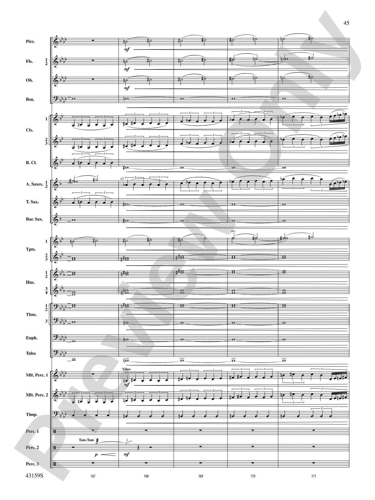 Panopticon Rising: Concert Band Conductor Score & Parts