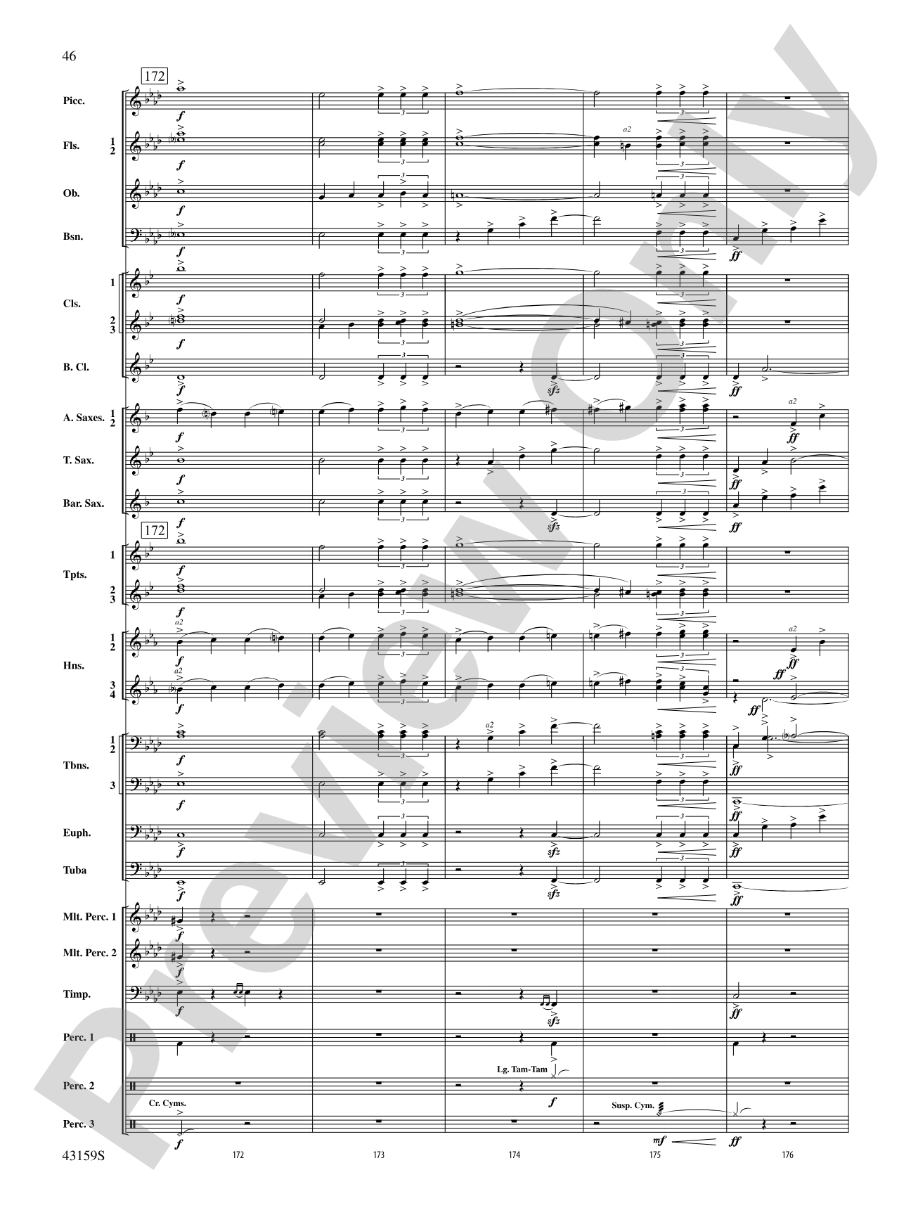 Panopticon Rising: Concert Band Conductor Score & Parts