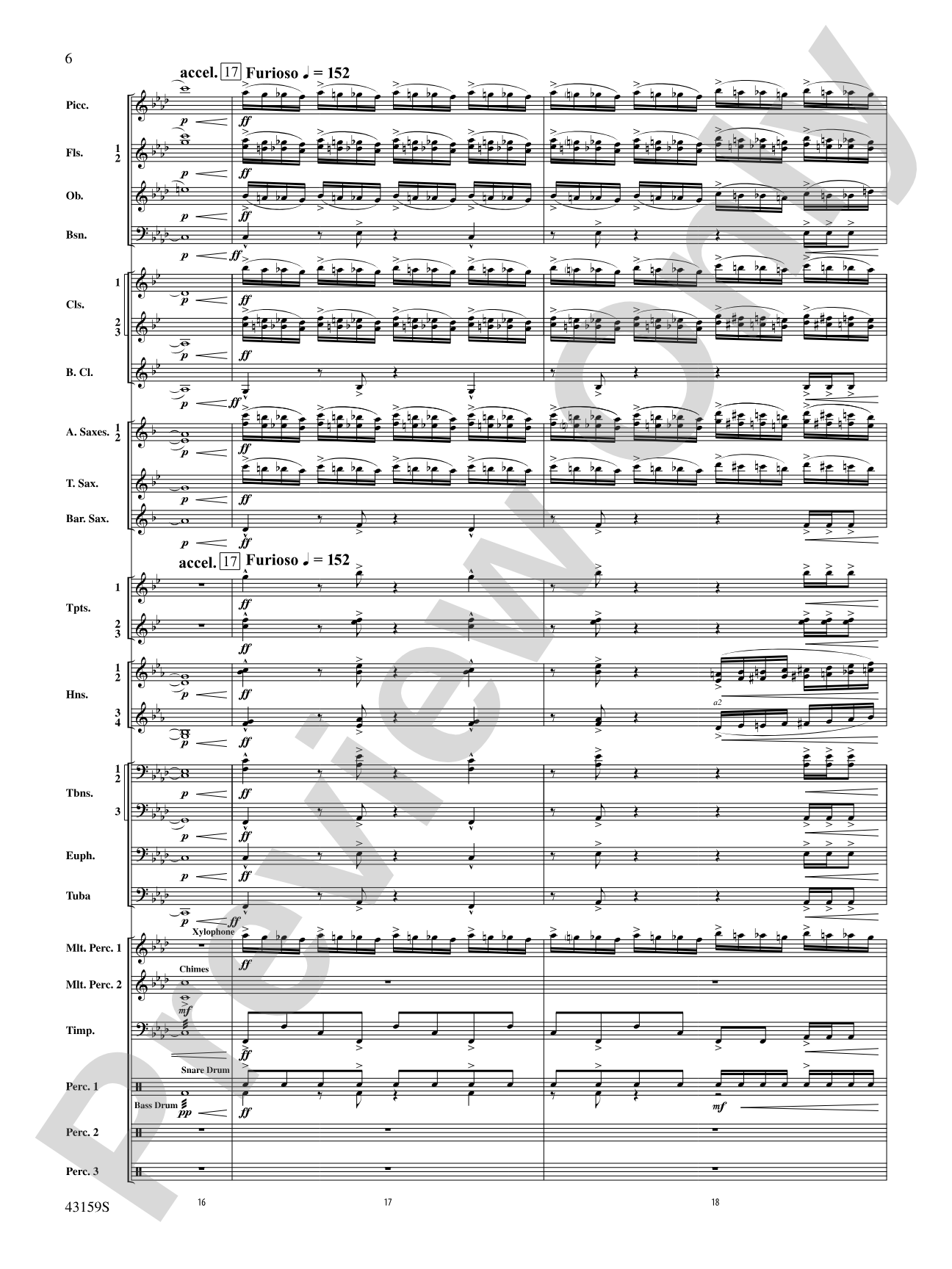 Panopticon Rising: Concert Band Conductor Score & Parts