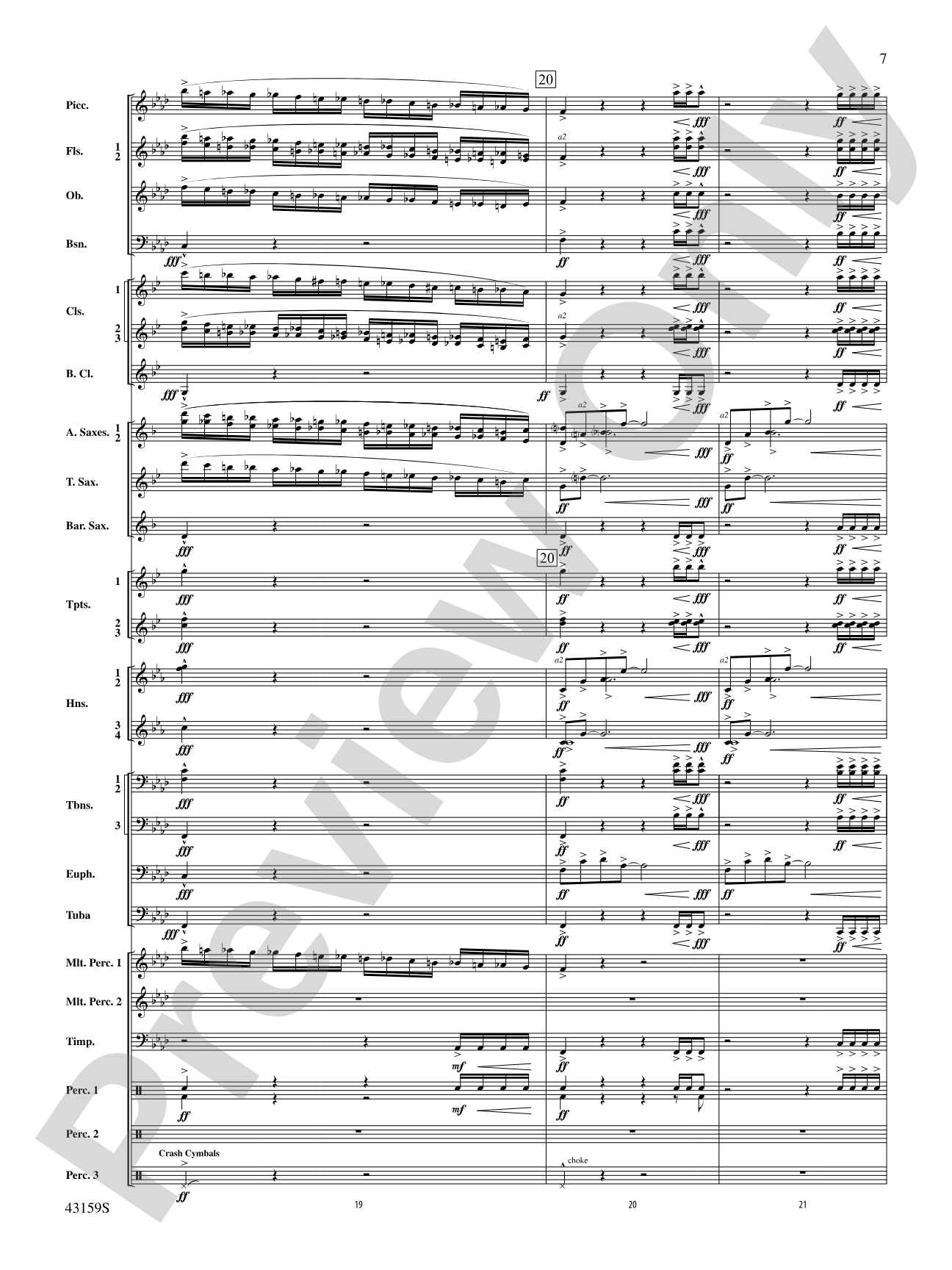 Panopticon Rising: Concert Band Conductor Score & Parts
