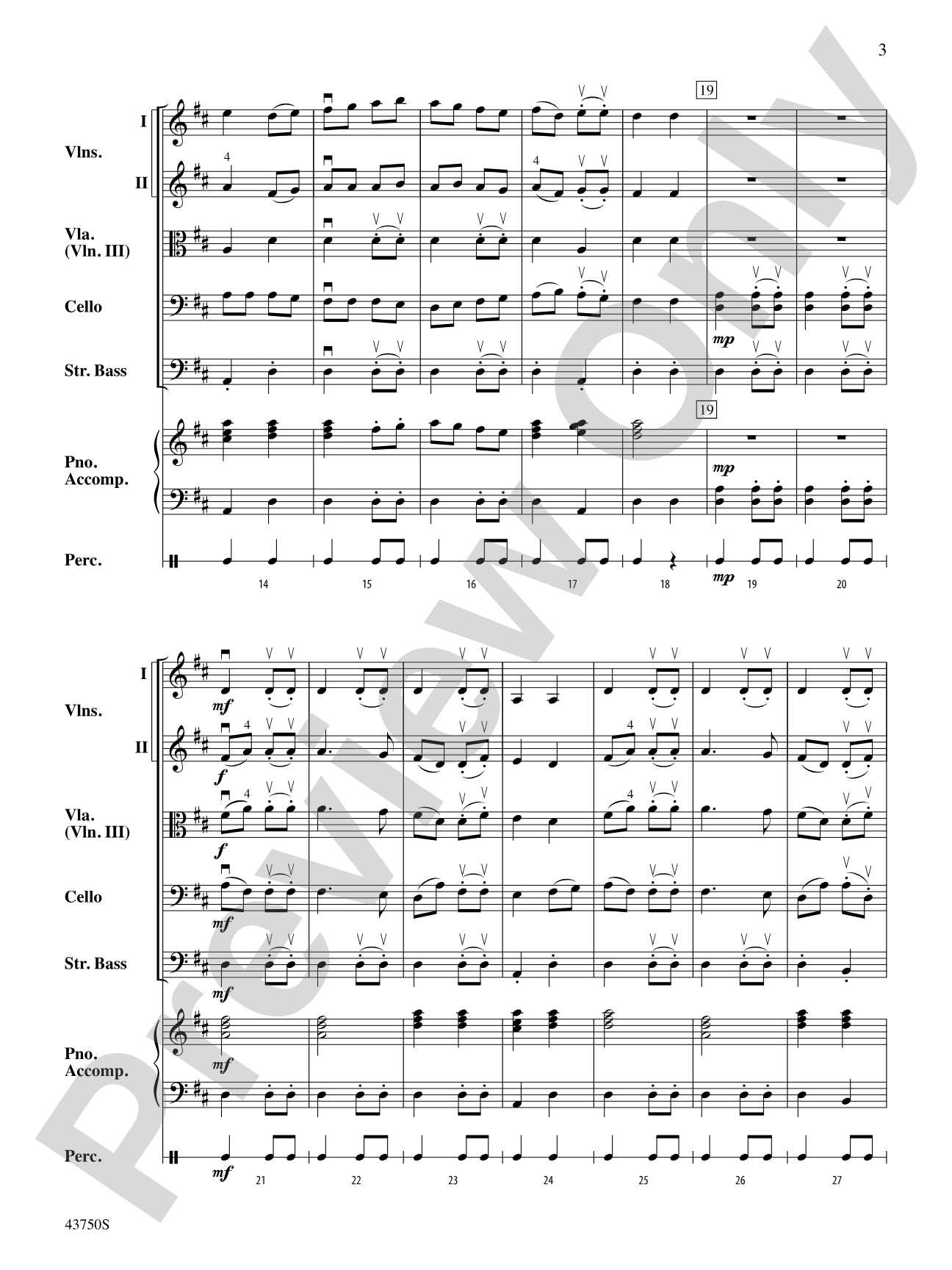 King Henry's Choice: String Orchestra Conductor Score & Parts